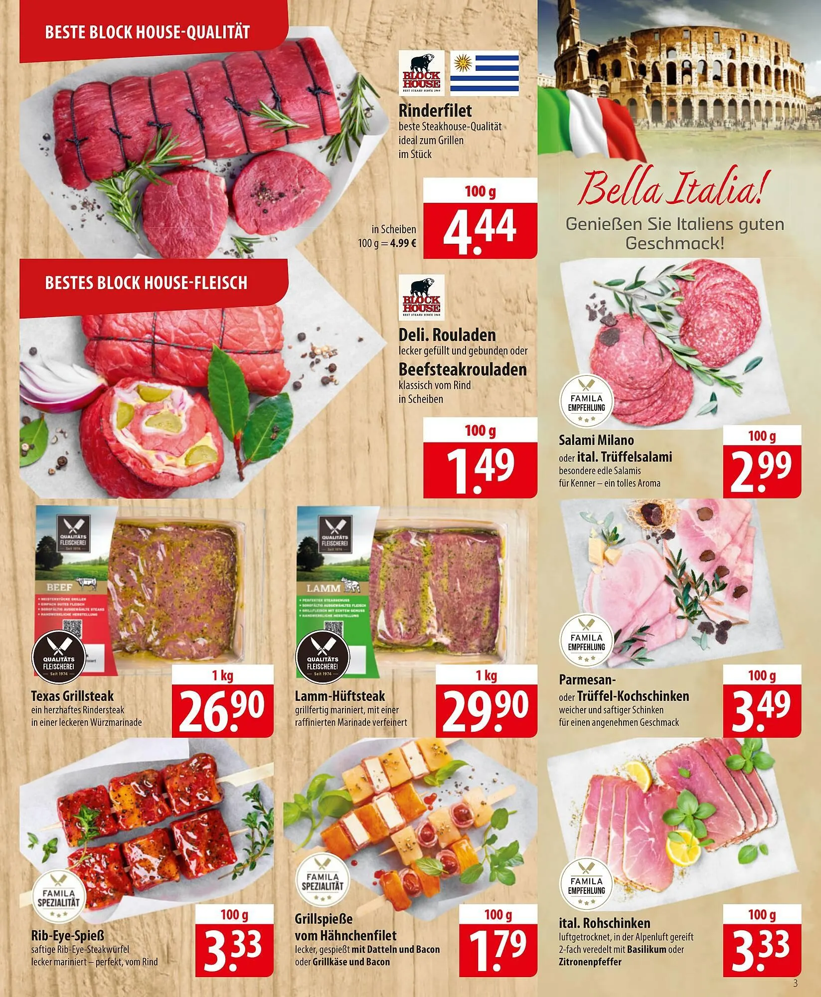 Famila Nord Ost Prospekt von 17. März bis 29. März 2025 - Prospekt seite 3