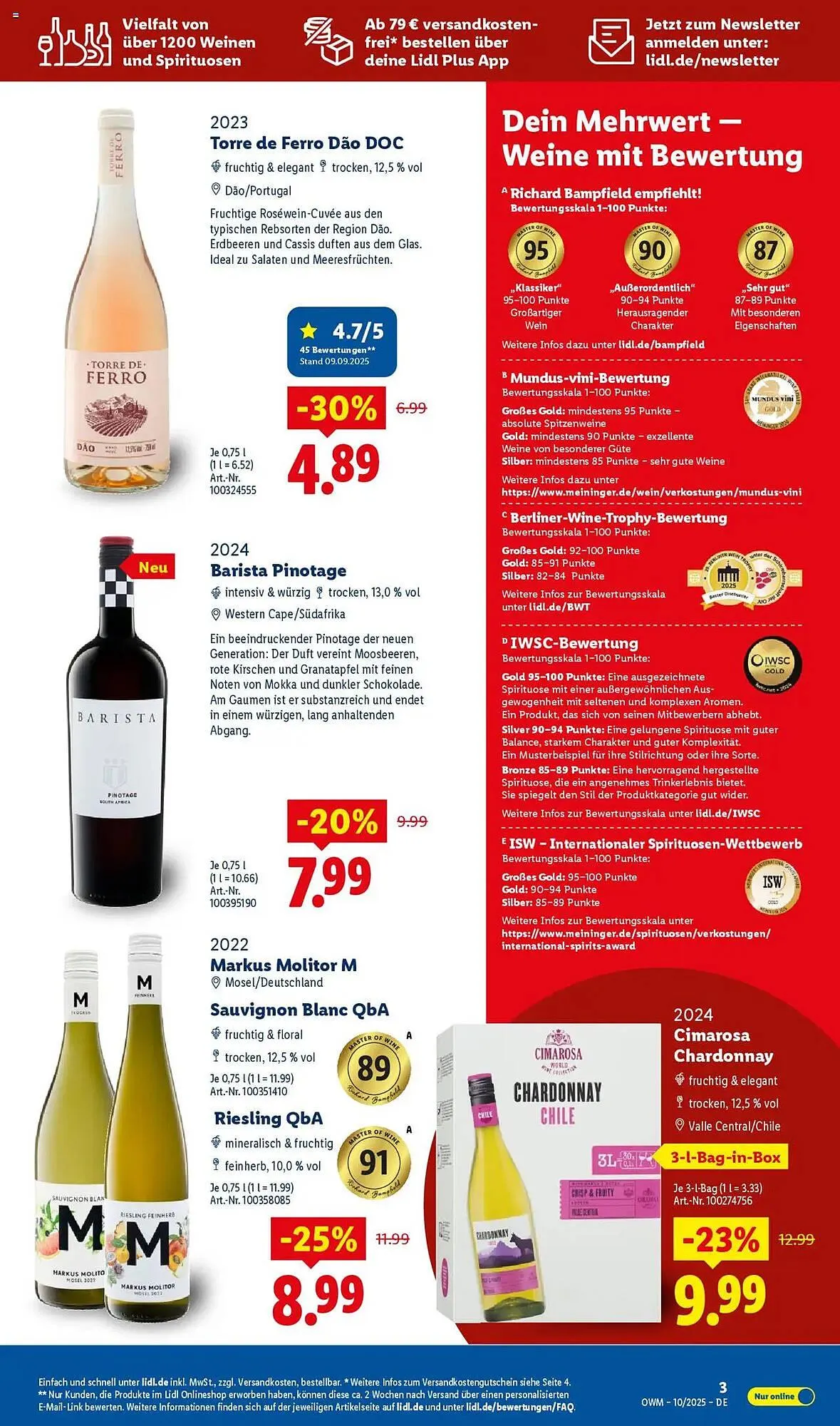 Lidl Prospekt von 1. Oktober bis 31. Oktober 2025 - Prospekt seite 3