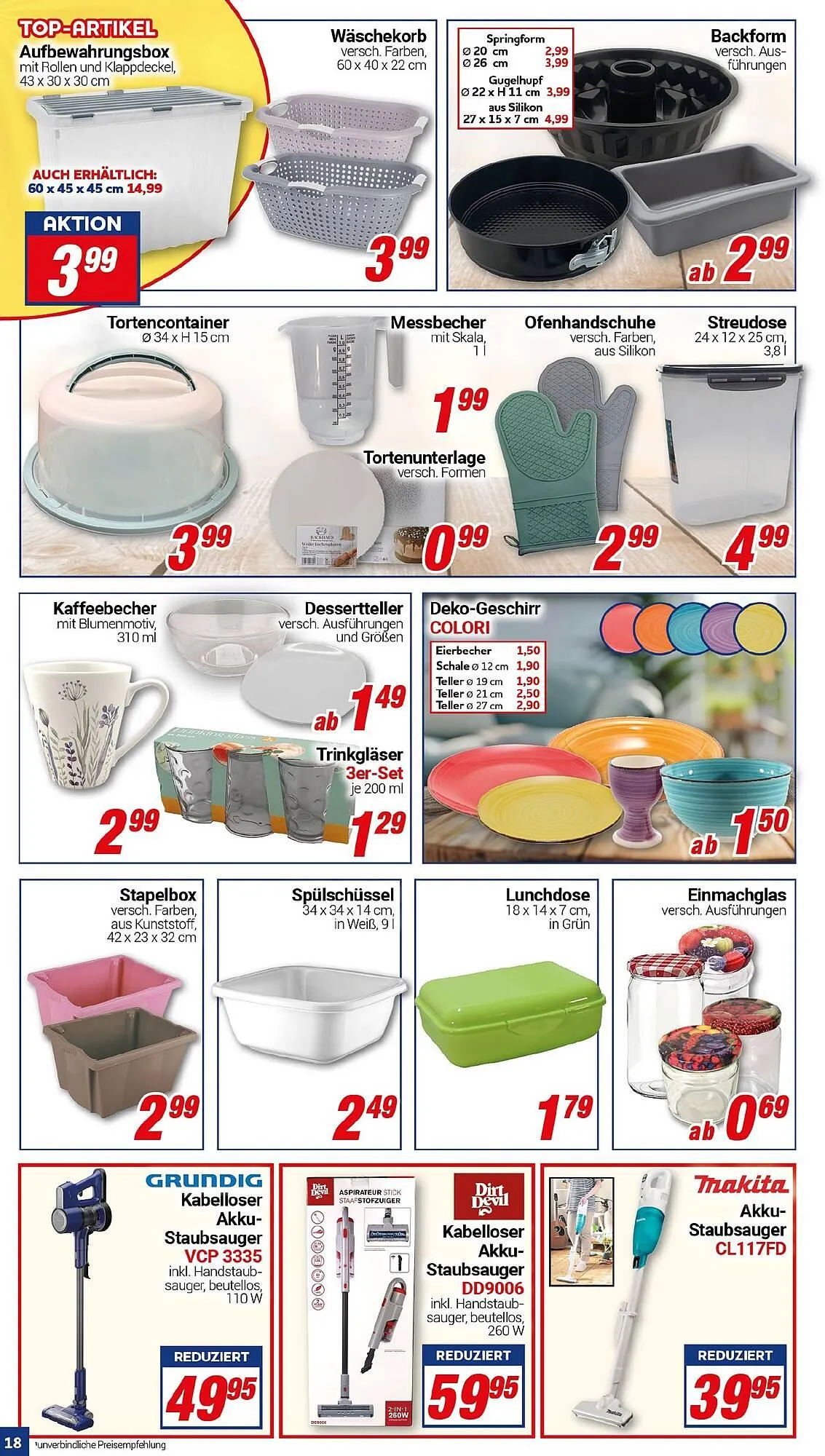 CENTERSHOP Prospekt von 20. April bis 25. April 2026 - Prospekt seite 18