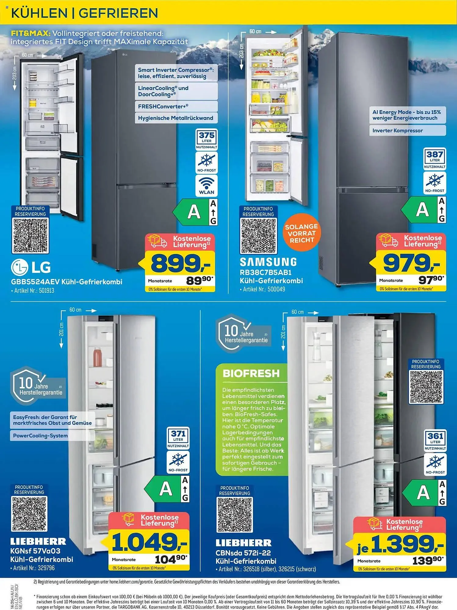 Euronics Berlet Prospekt von 26. März bis 4. April 2026 - Prospekt seite 10