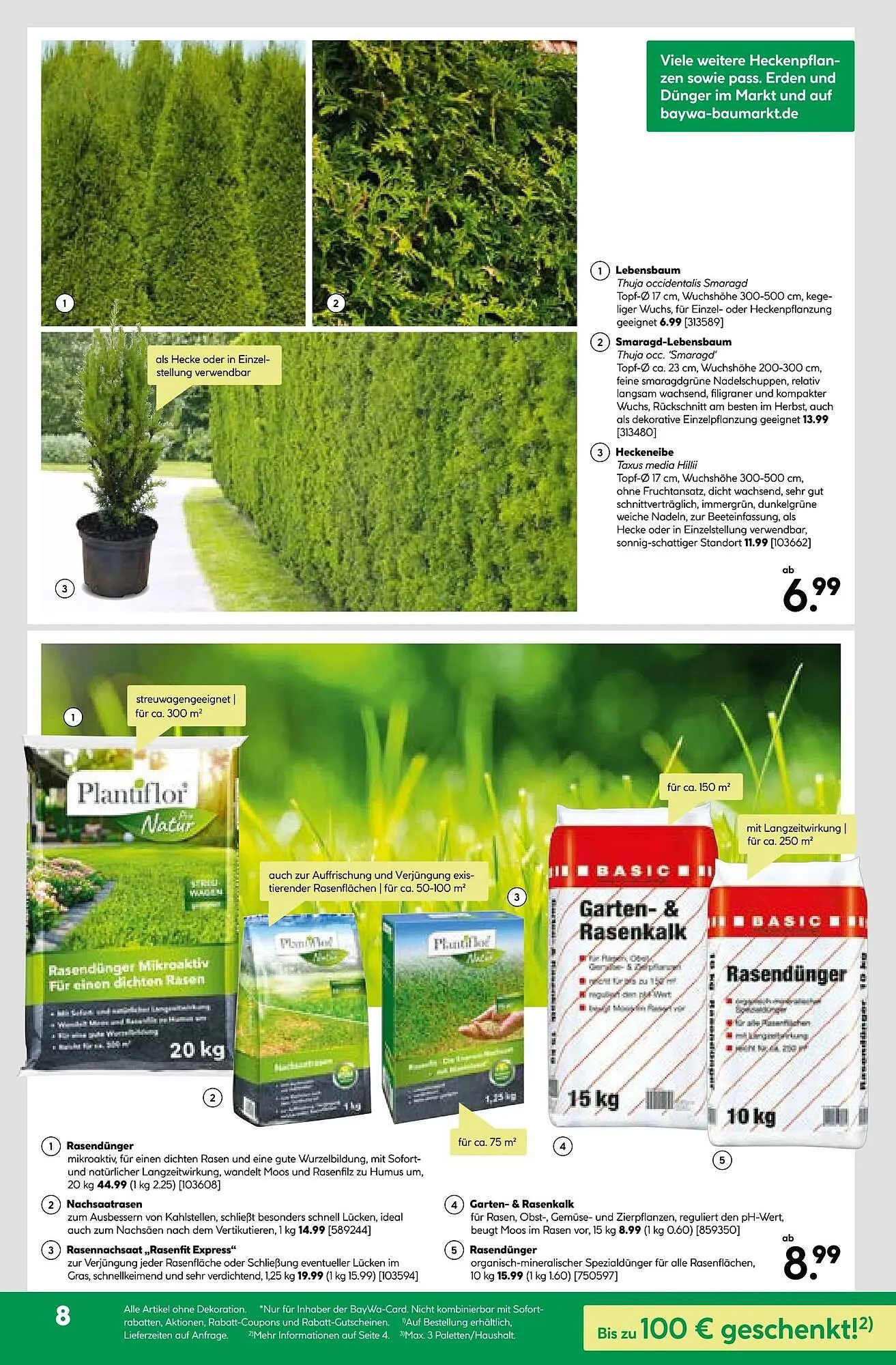 BayWa Prospekt von 13. Oktober bis 19. Oktober 2025 - Prospekt seite 8