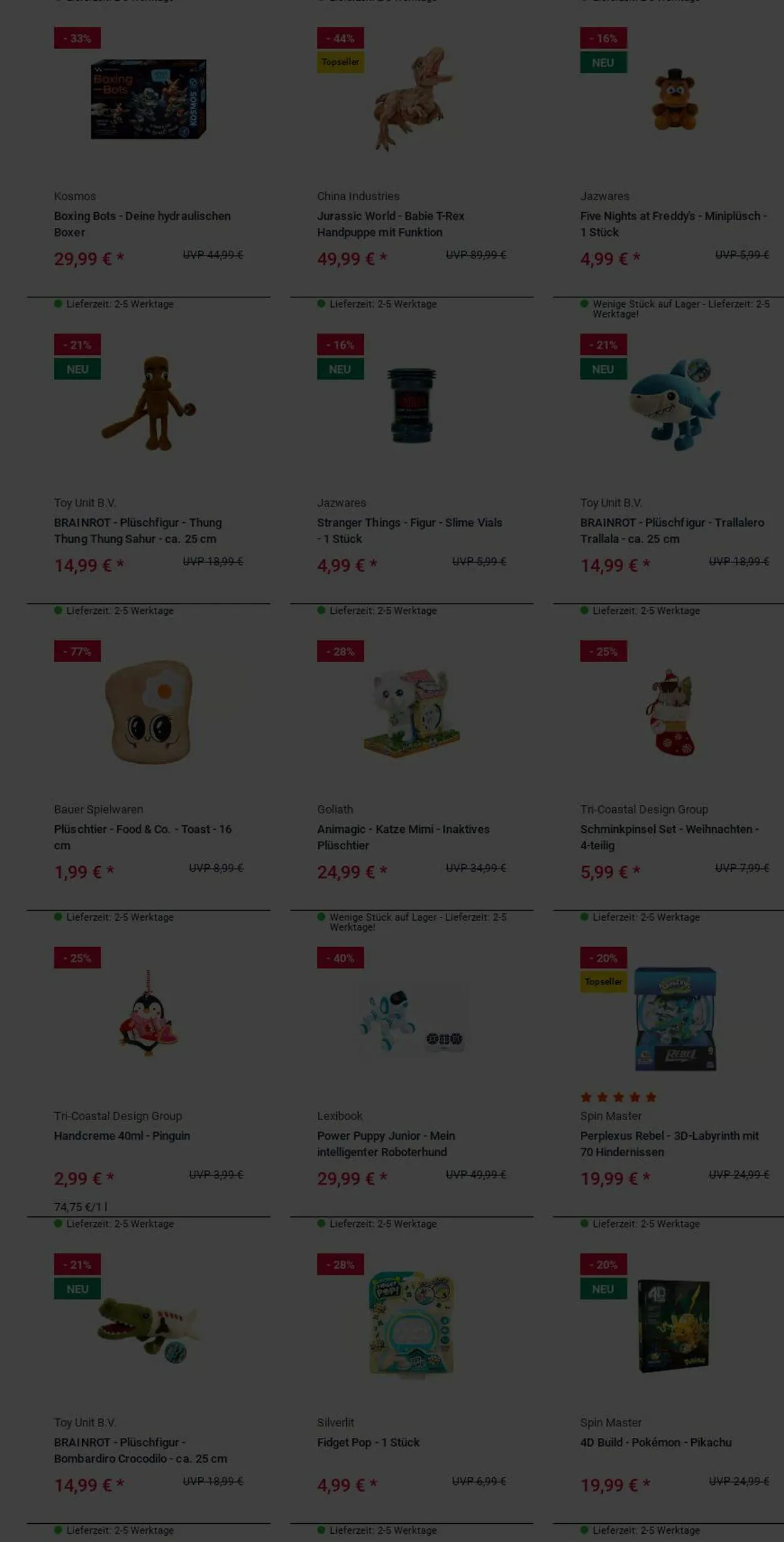 ROFU Kinderland Aktueller Prospekt von 22. Dezember bis 31. Dezember 2025 - Prospekt seite 34