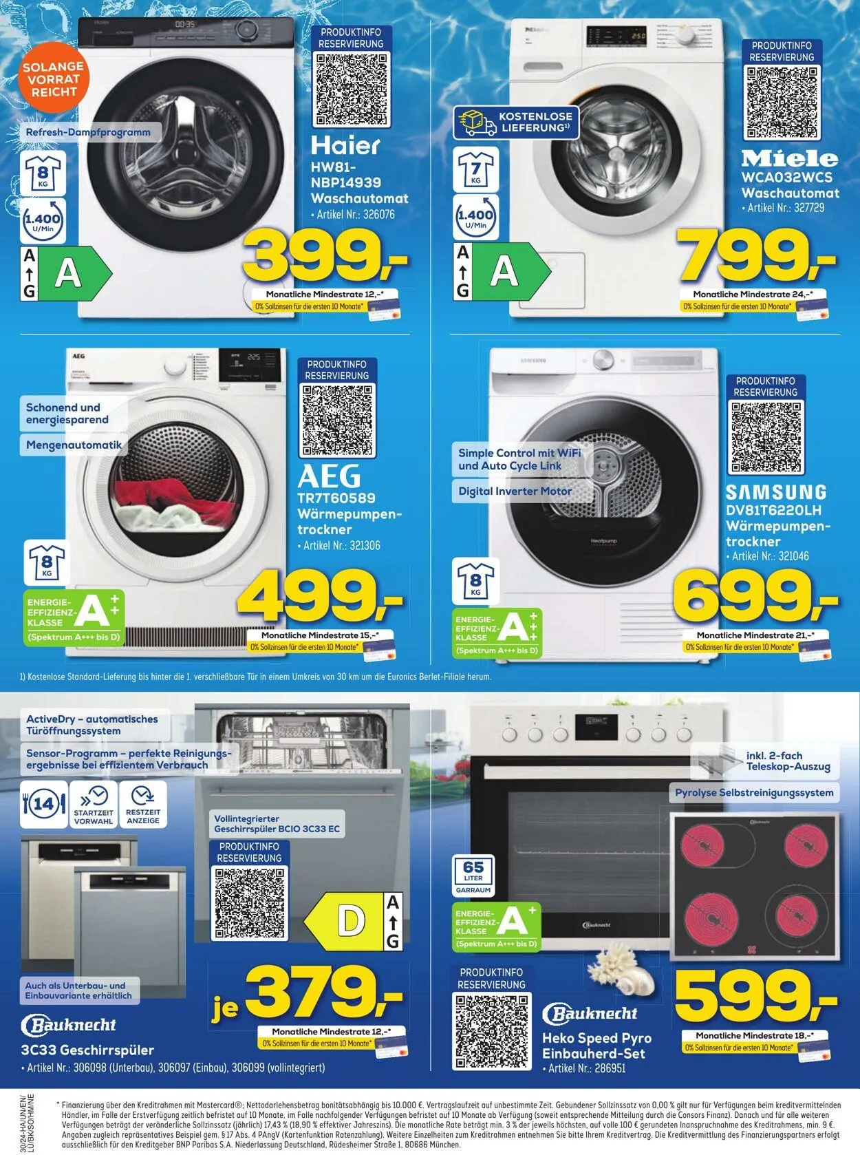 Berlet Aktueller Prospekt von 18. Oktober bis 1. November 2025 - Prospekt seite 10