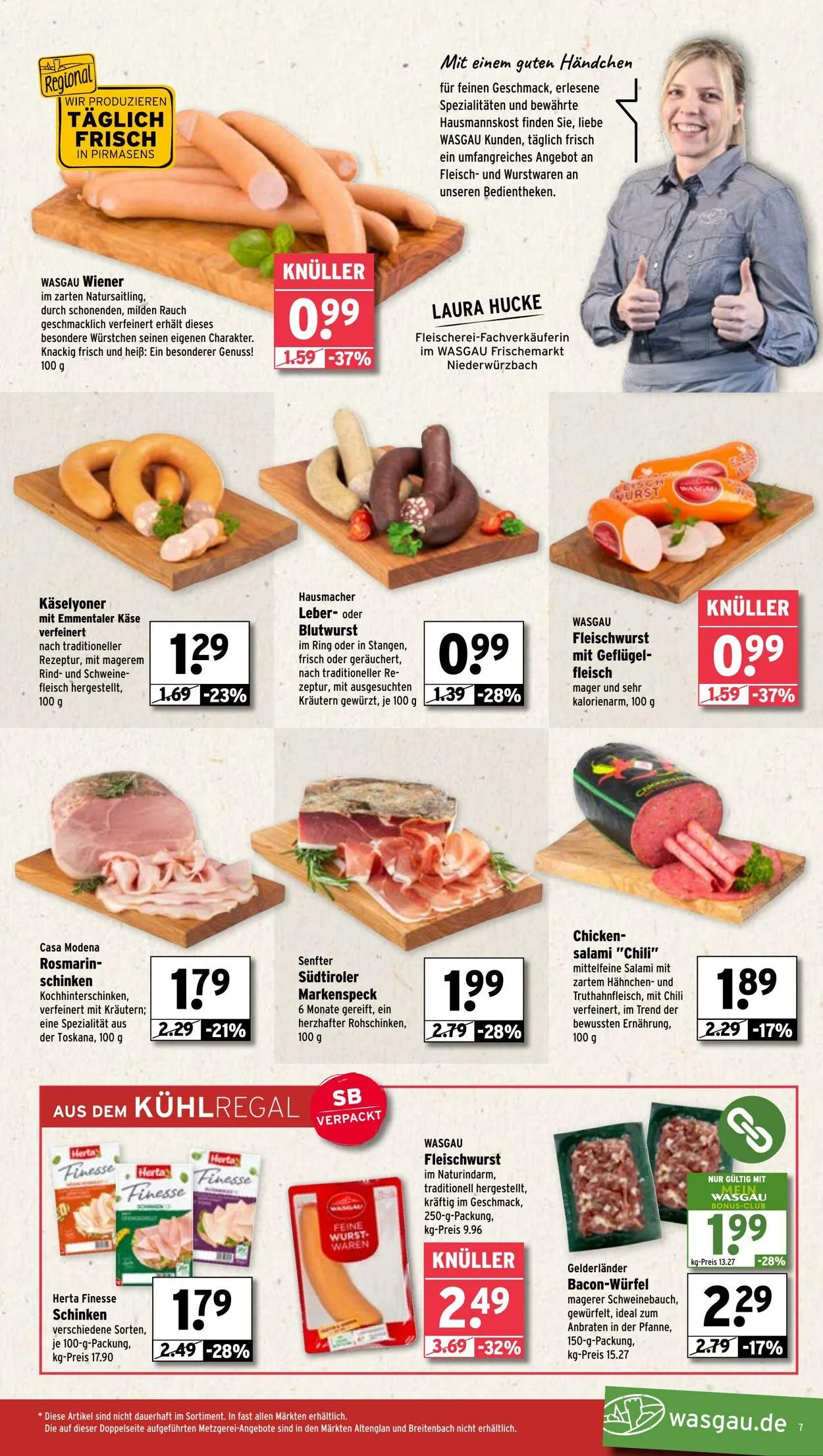 WASGAU Aktueller Prospekt von 7. September bis 21. September 2025 - Prospekt seite 7