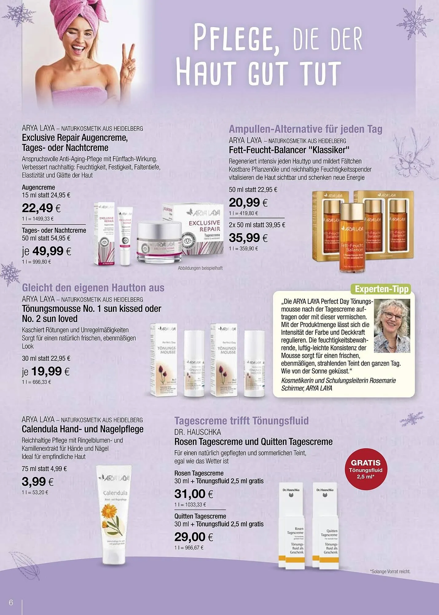 Vitalia Prospekt von 1. Februar bis 28. Februar 2026 - Prospekt seite 6