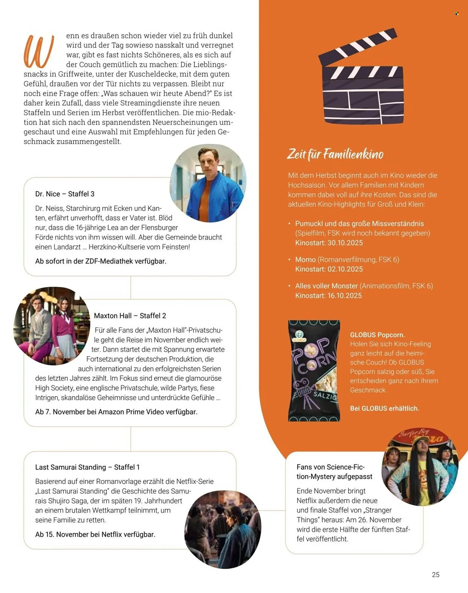 Globus Prospekt von 1. November bis 30. November 2025 - Prospekt seite 25