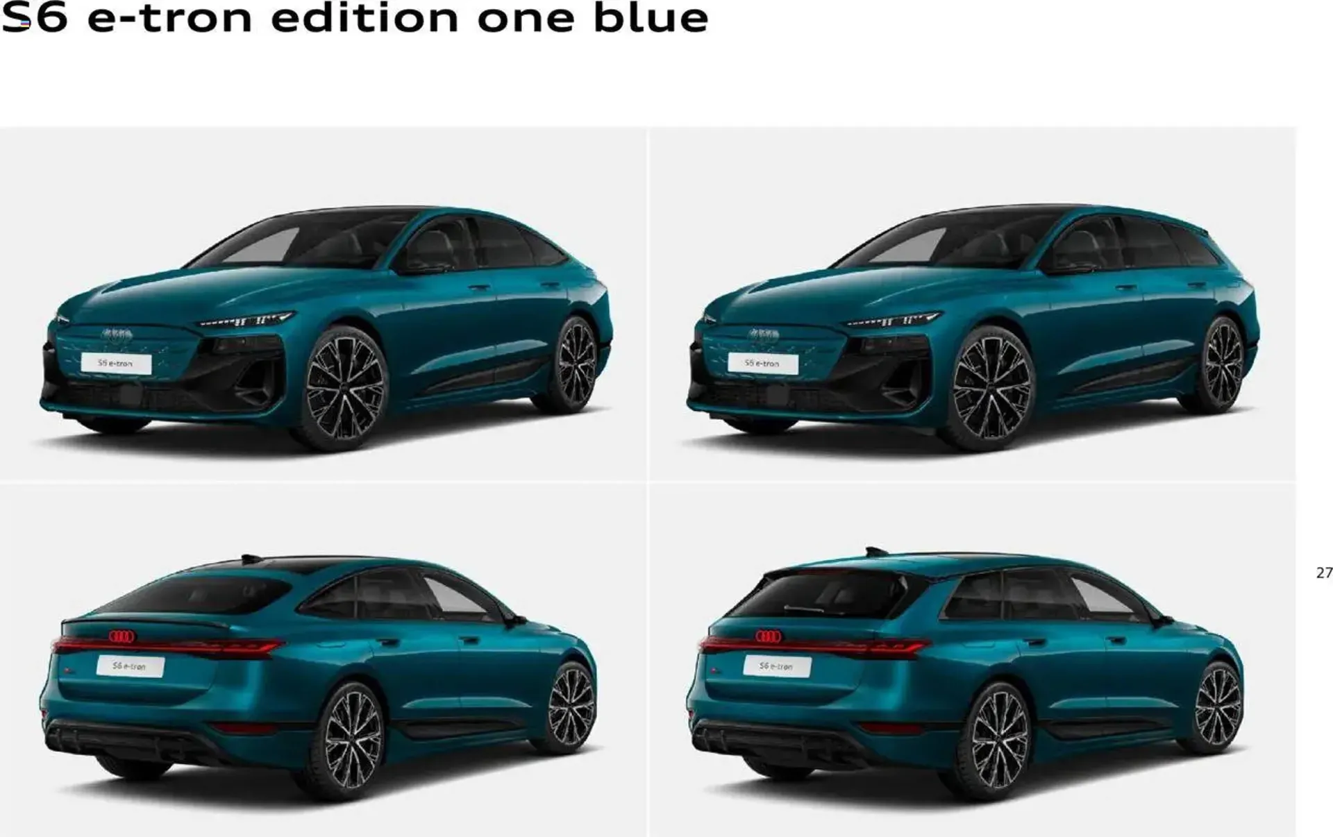 Audi Prospekt von 29. Januar bis 9. Januar 2026 - Prospekt seite 27