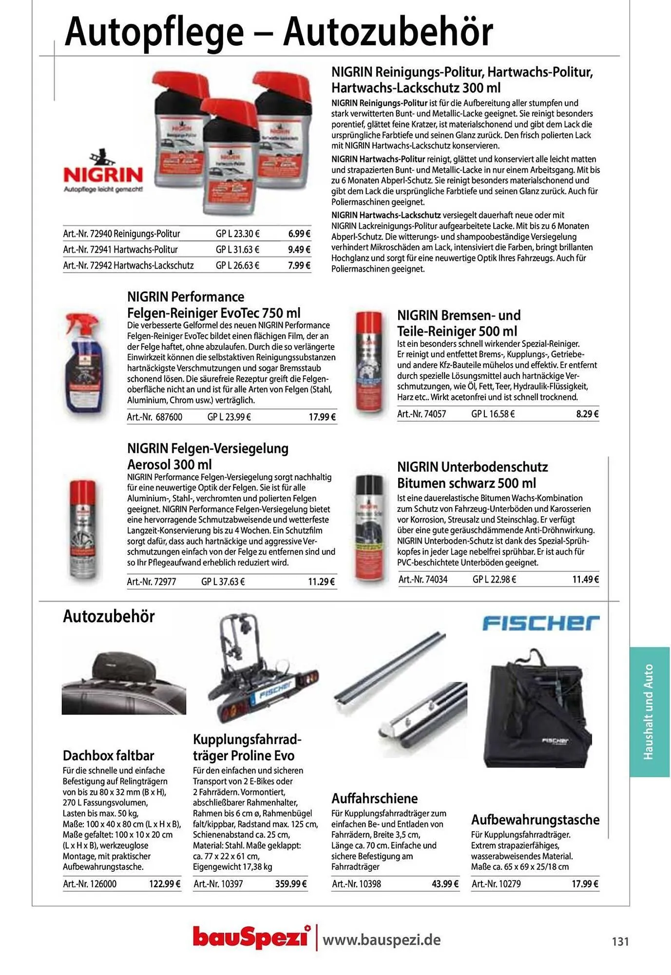 BauSpezi Prospekt von 15. April bis 31. Dezember 2026 - Prospekt seite 133