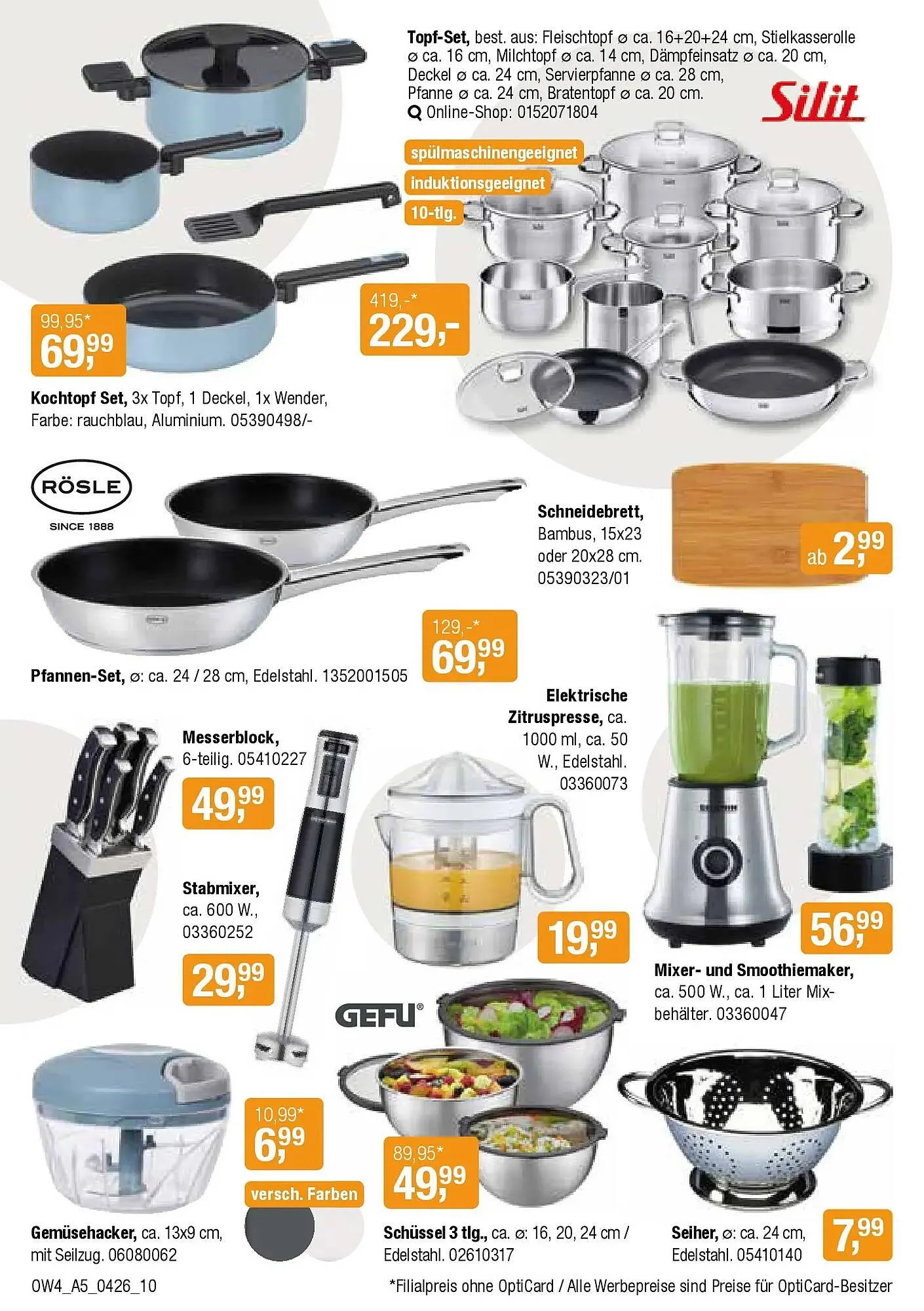 Opti Wohnwelt Prospekt von 1. April bis 18. April 2026 - Prospekt seite 10