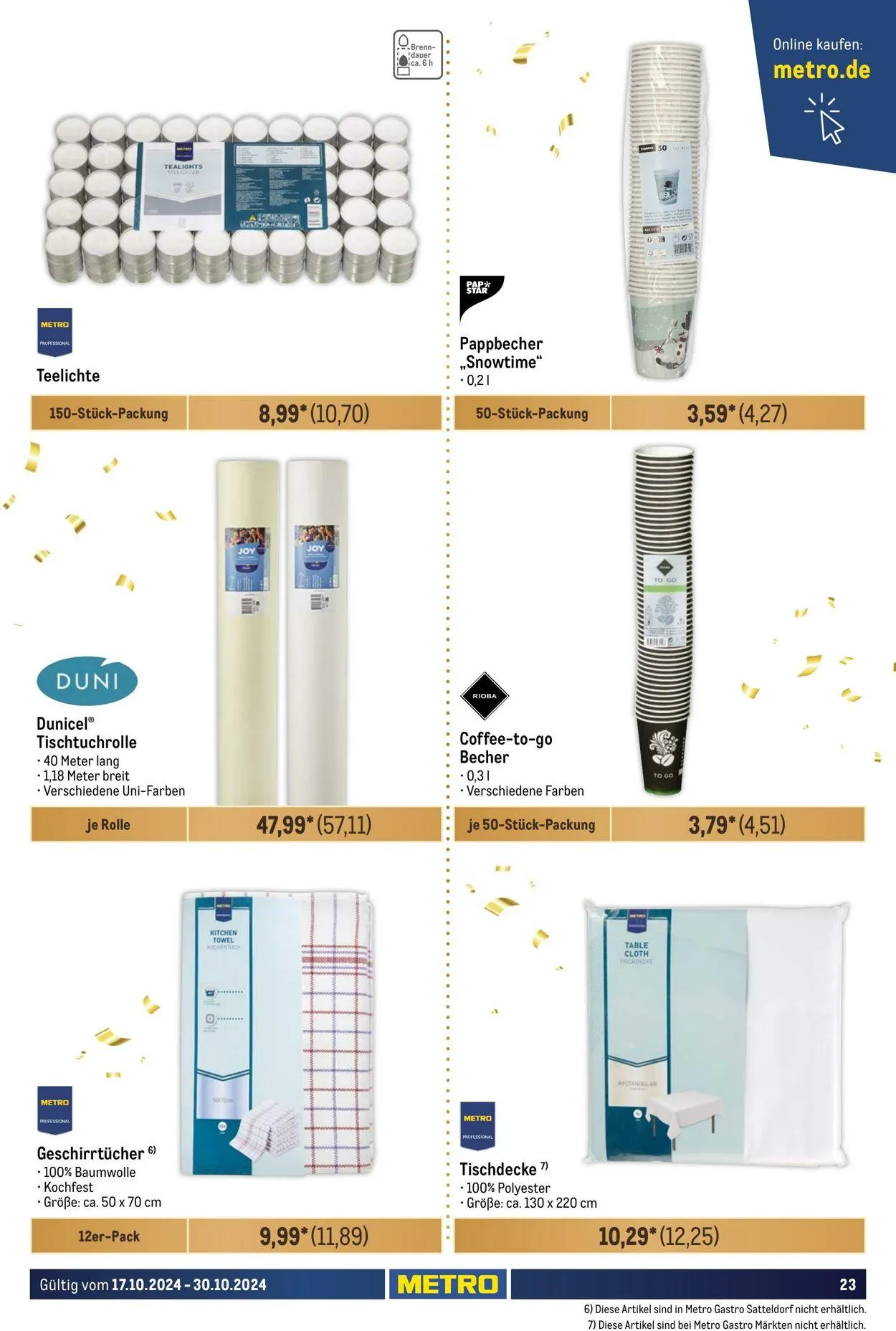 Metro Aktueller Prospekt von 26. Juni bis 10. Juli 2025 - Prospekt seite 25