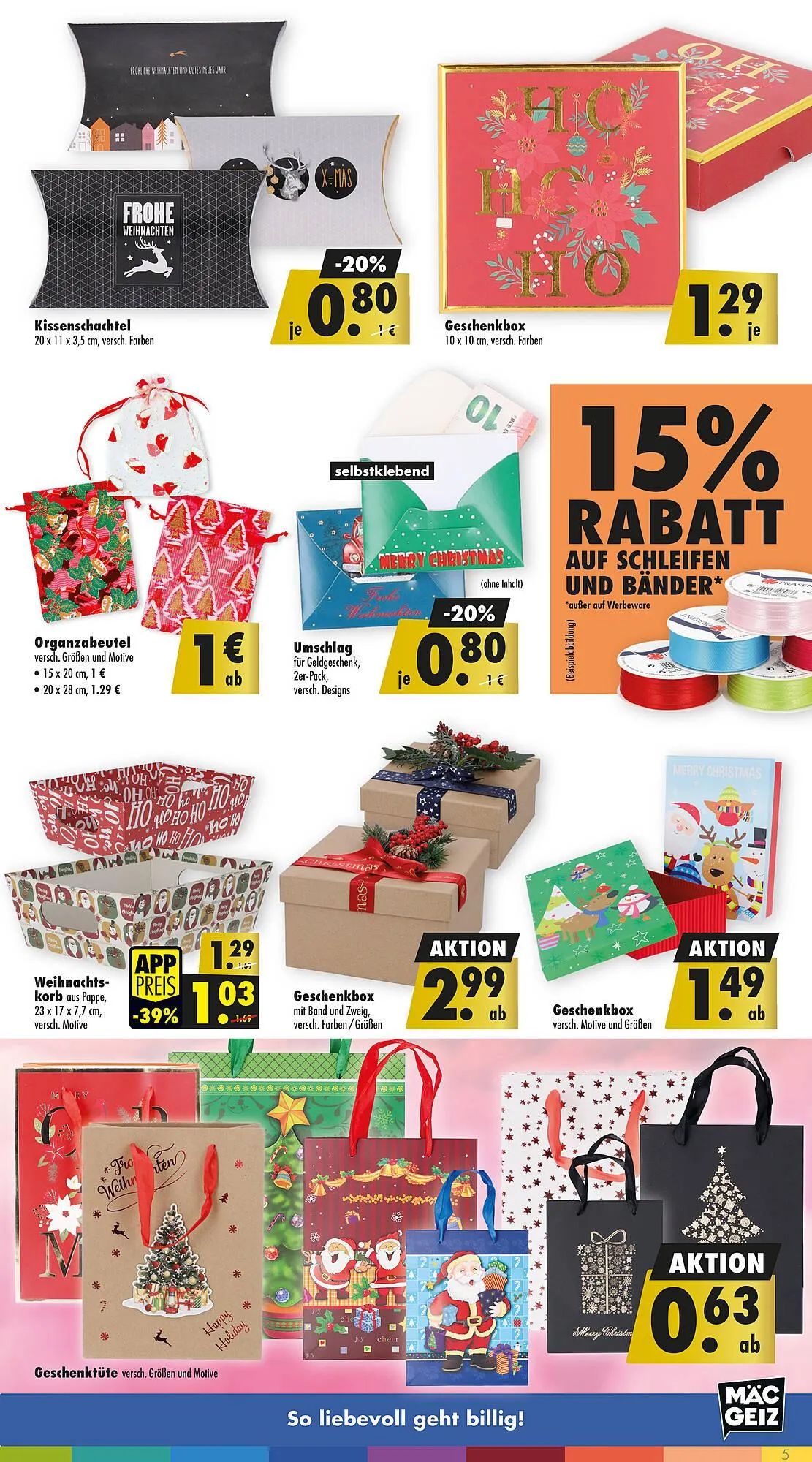 Mäc Geiz Prospekt von 15. Dezember bis 4. Januar 2026 - Prospekt seite 5