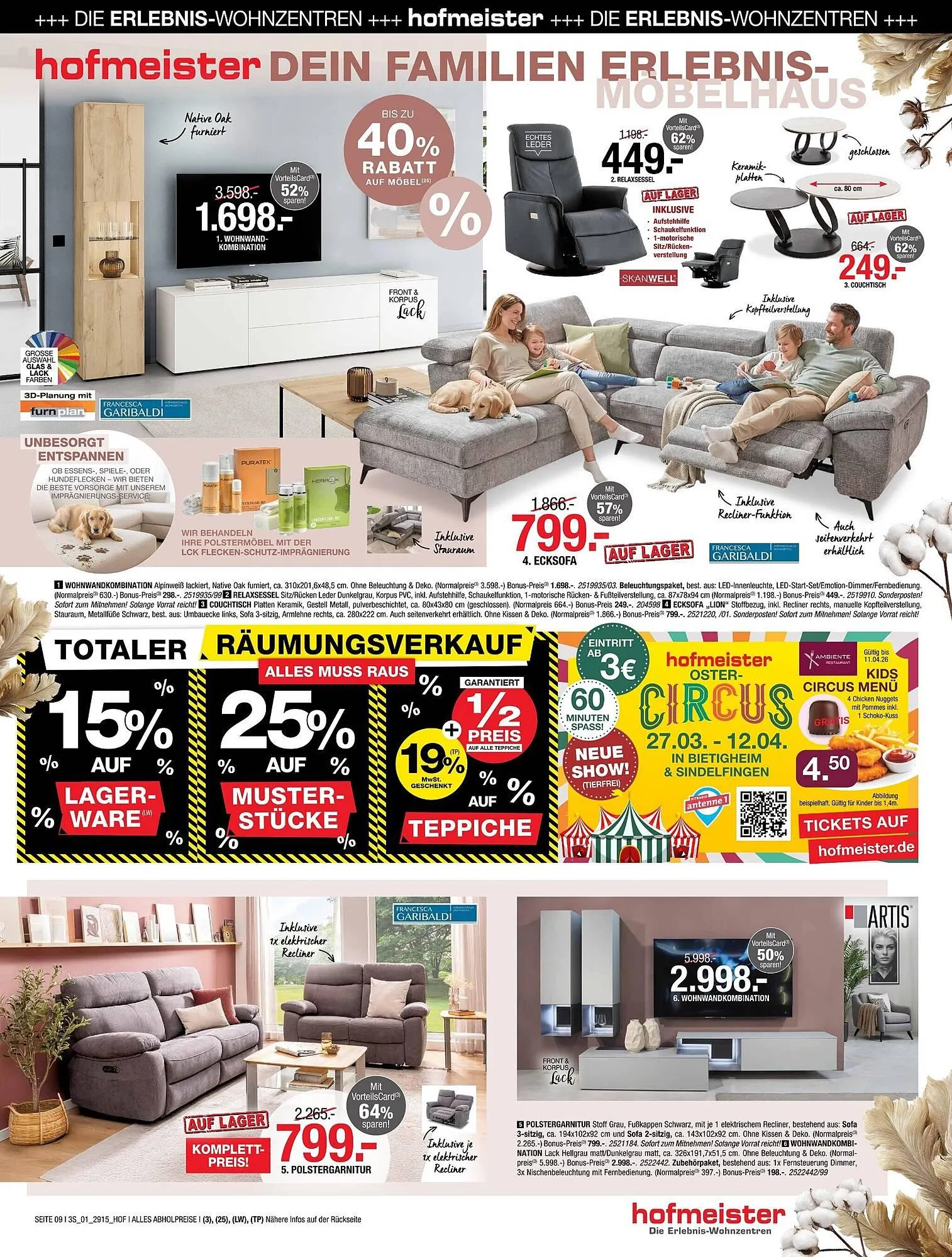 Hofmeister Prospekt von 18. März bis 7. April 2026 - Prospekt seite 9