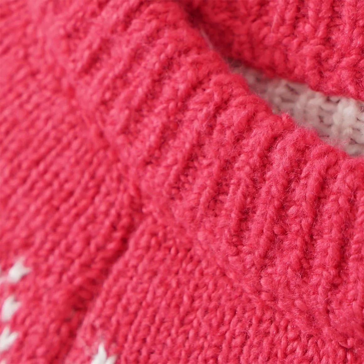 Kinder Strickpullover mit Muster