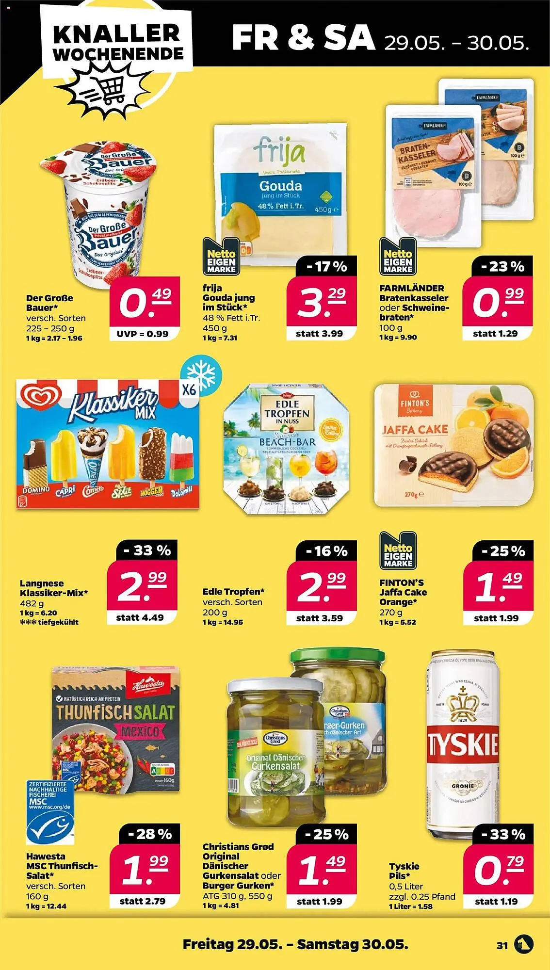 NETTO Prospekt von 26. Mai bis 30. Mai 2026 - Prospekt seite 33