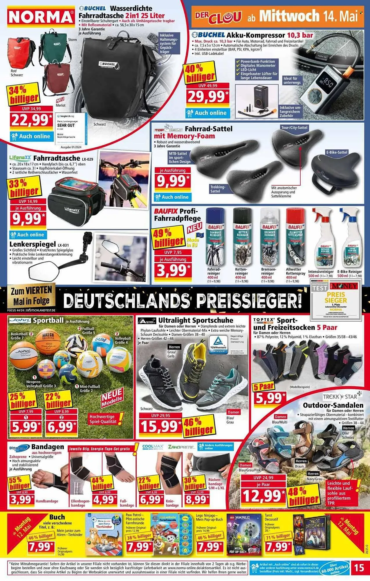 Norma Prospekt von 12. Mai bis 18. Mai 2025 - Prospekt seite 15