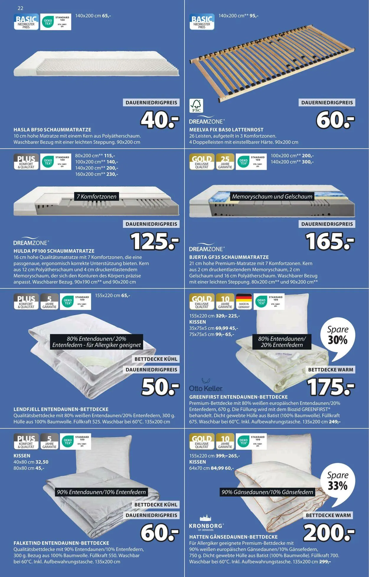 JYSK von 14. April bis 28. April 2025 - Prospekt seite 23