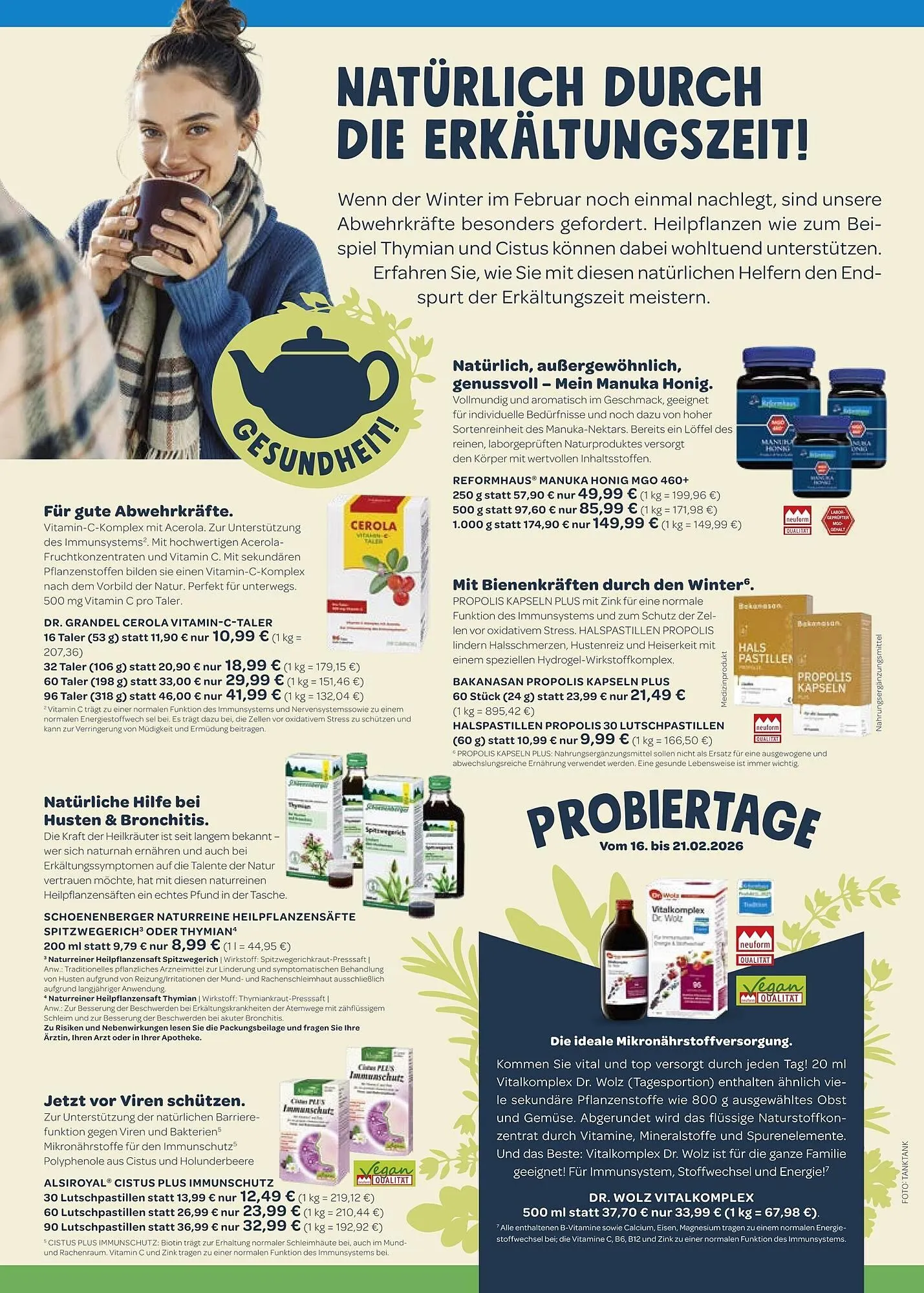 Vitalia Prospekt von 1. Februar bis 28. Februar 2026 - Prospekt seite 2