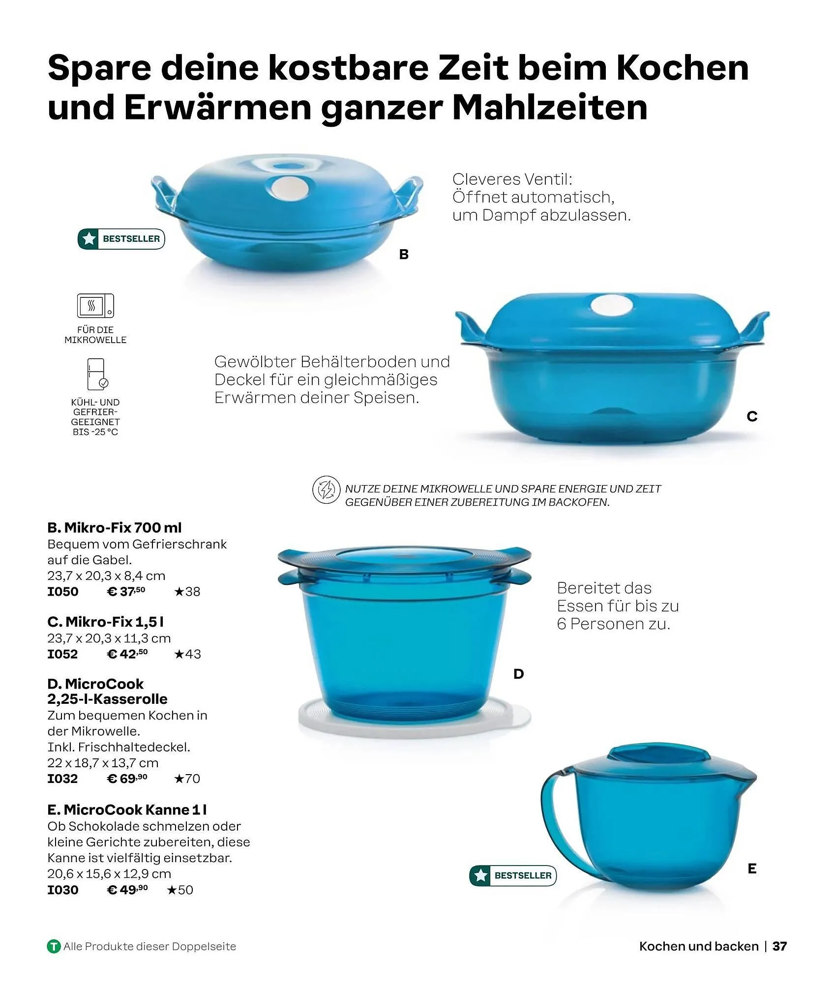 Tupperware Prospekt von 2. September bis 1. März 2025 - Prospekt seite 37