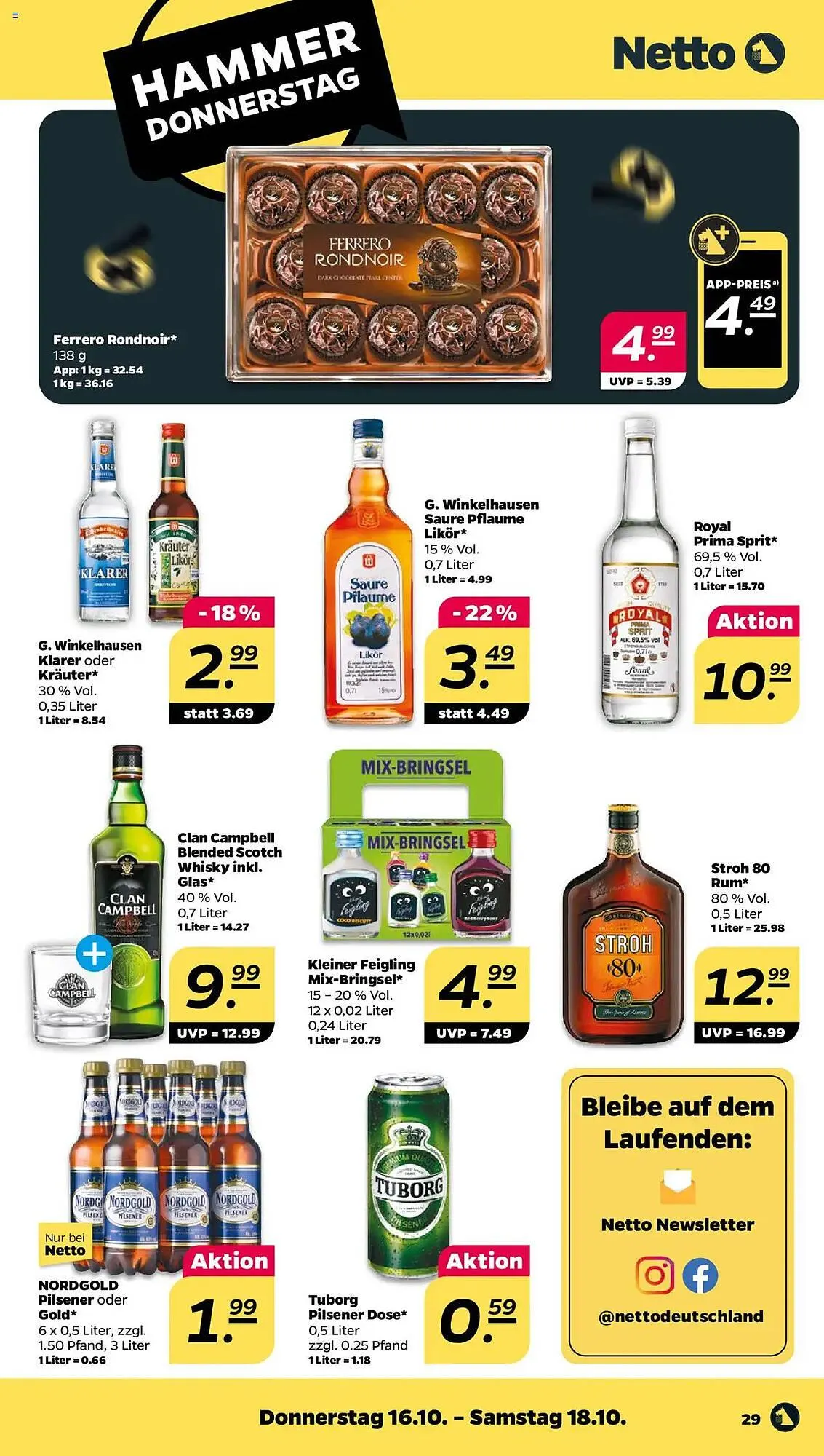 NETTO Prospekt von 13. Oktober bis 18. Oktober 2025 - Prospekt seite 29