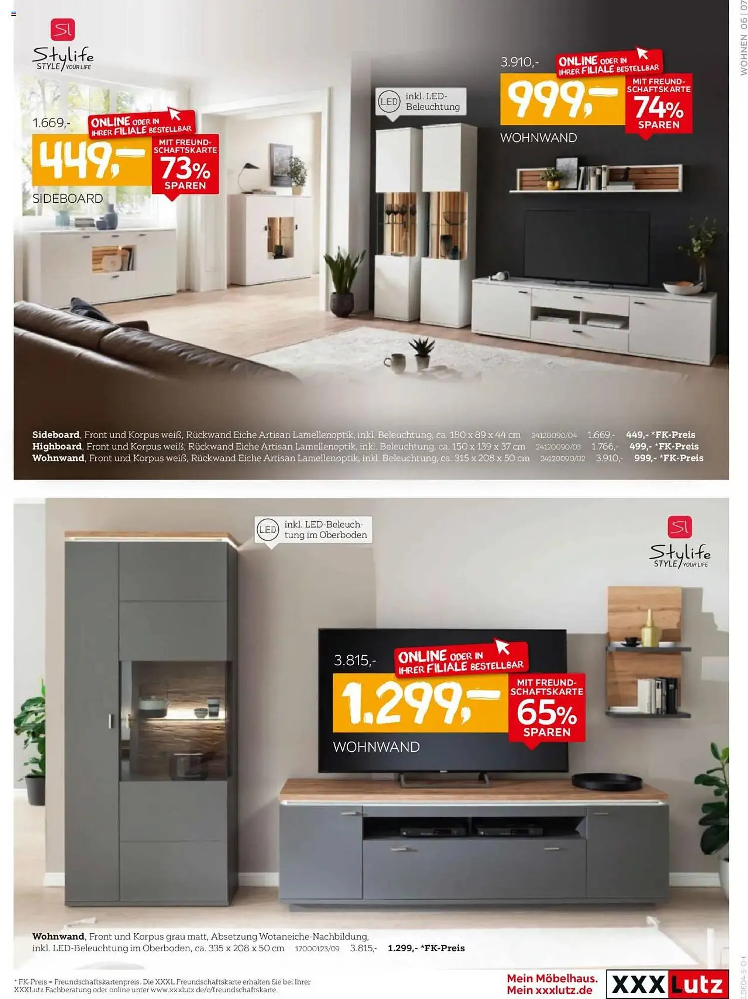 XXXLutz Prospekt von 13. April bis 27. April 2025 - Prospekt seite 7