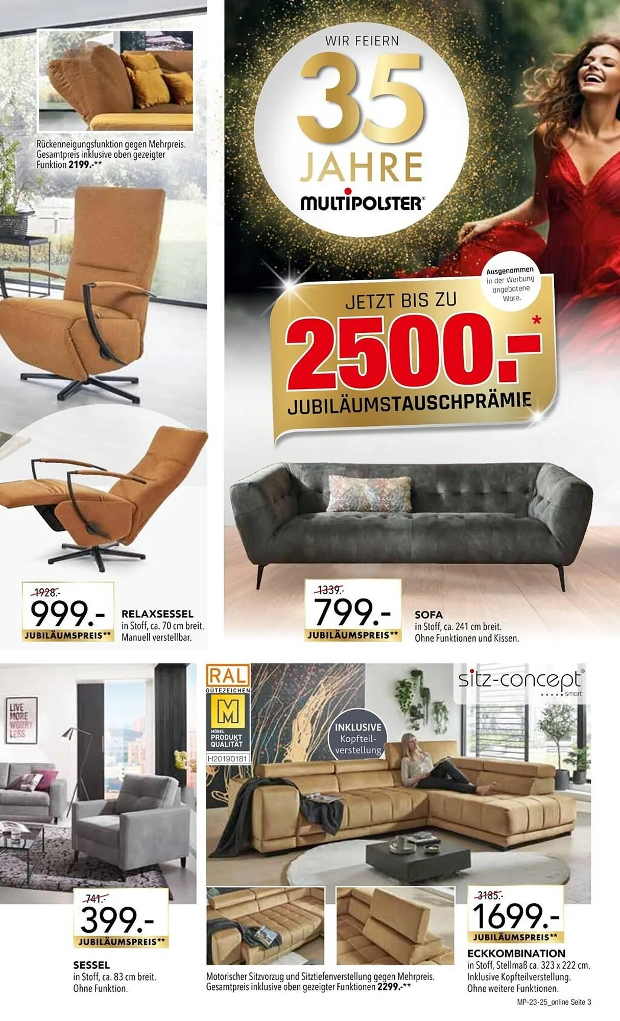 Multipolster Prospekt von 1. Juni bis 28. Juni 2025 - Prospekt seite 3