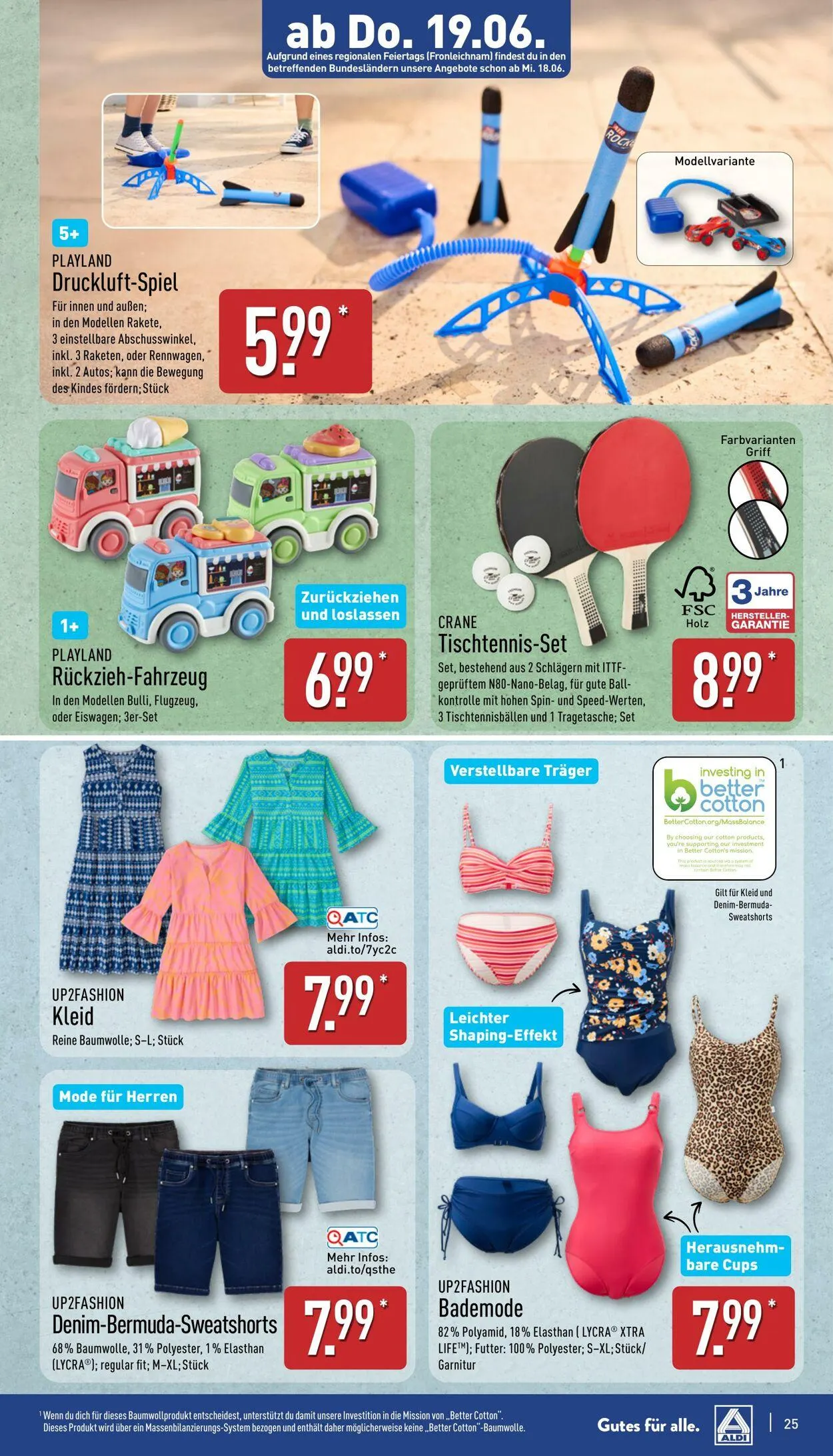 Aldi-Nord von 16. Juni bis 21. Juni 2025 - Prospekt seite 25