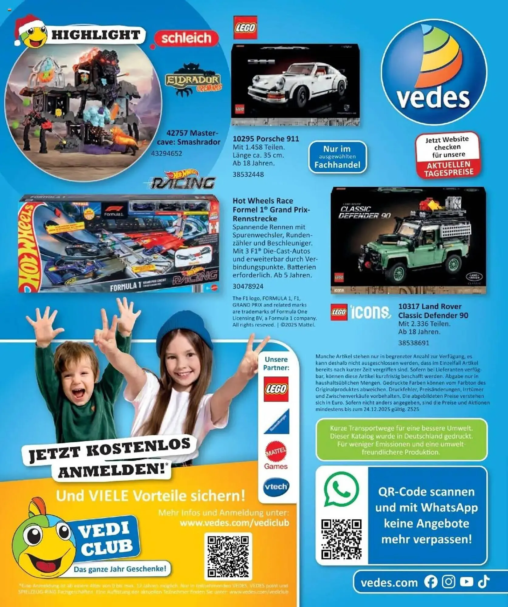 Vedes Prospekt von 18. September bis 24. Dezember 2025 - Prospekt seite 36