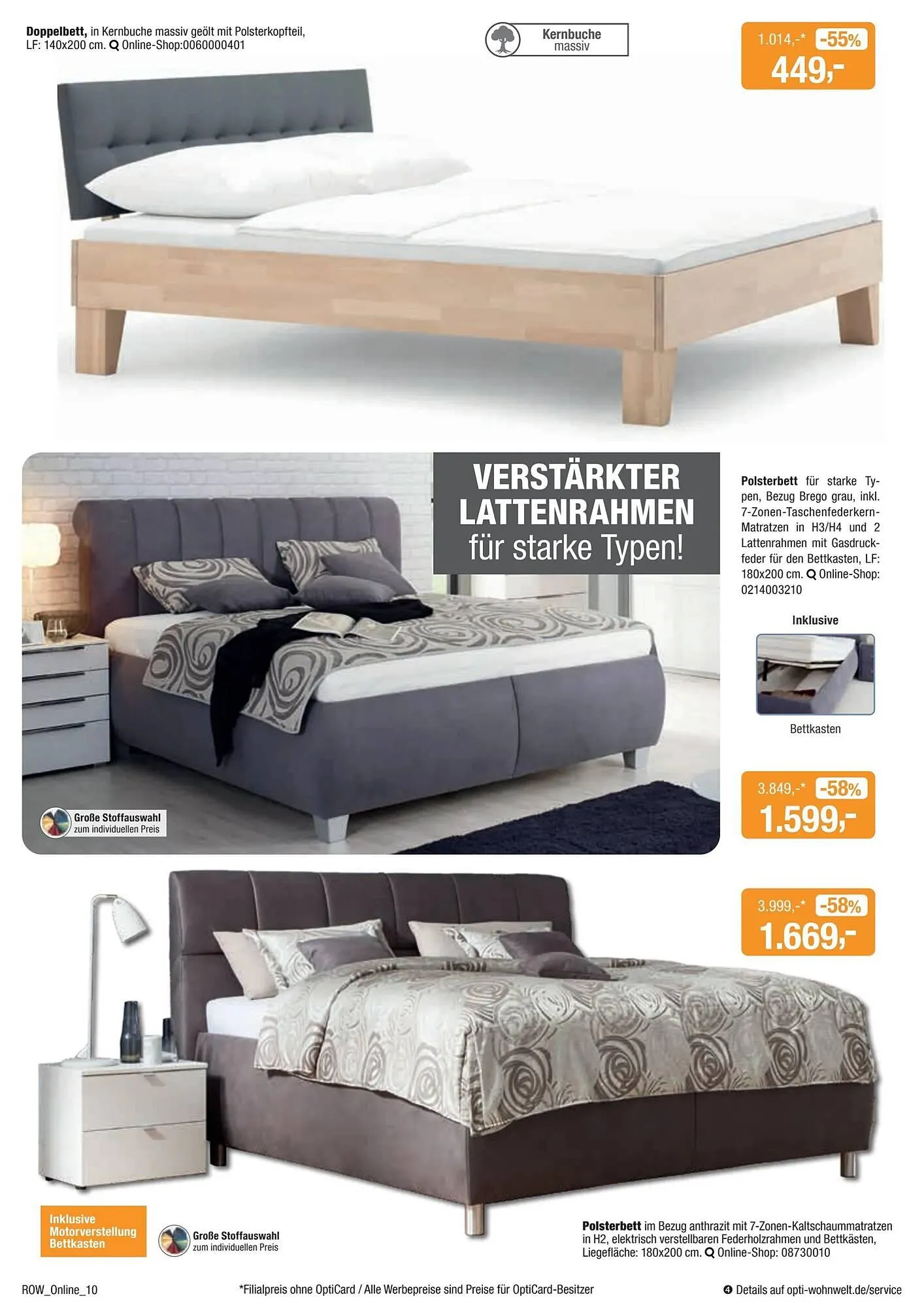 Opti Wohnwelt Prospekt von 9. Dezember bis 19. Dezember 2026 - Prospekt seite 10