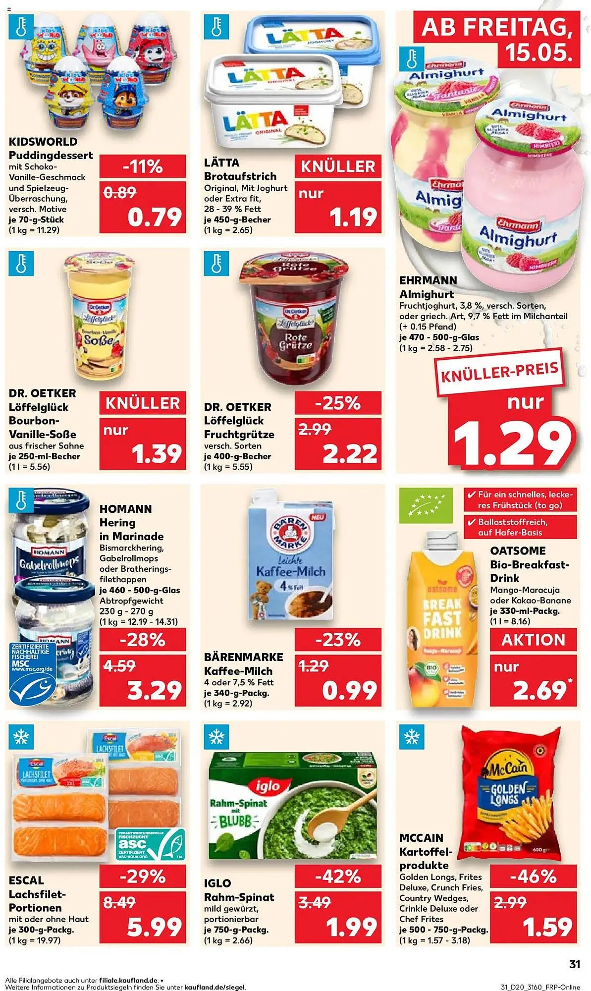 Kaufland Prospekt von 15. Mai bis 20. Mai 2026 - Prospekt seite 31