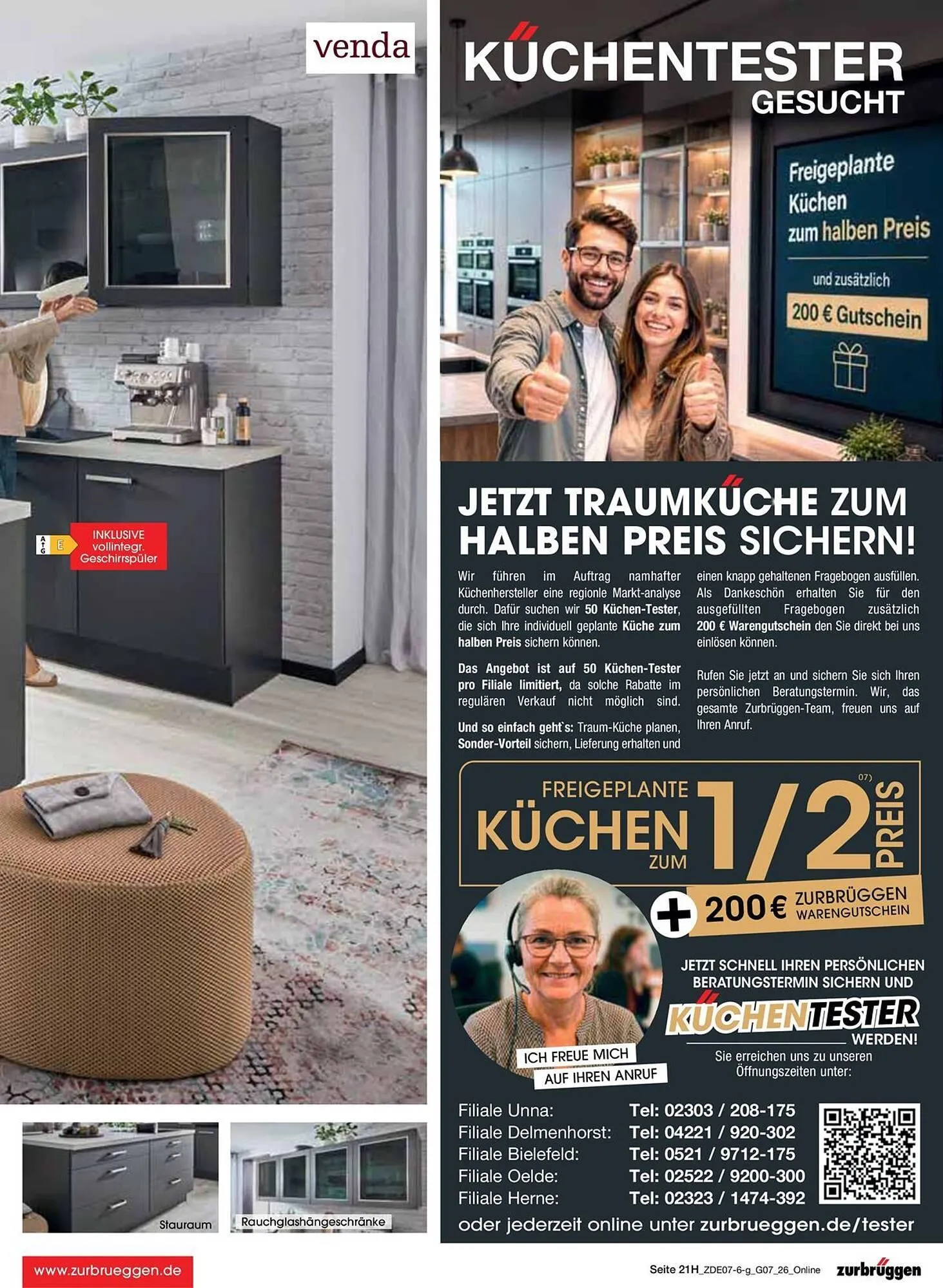Zurbrüggen Prospekt von 1. Juli bis 31. Juli 2026 - Prospekt seite 43