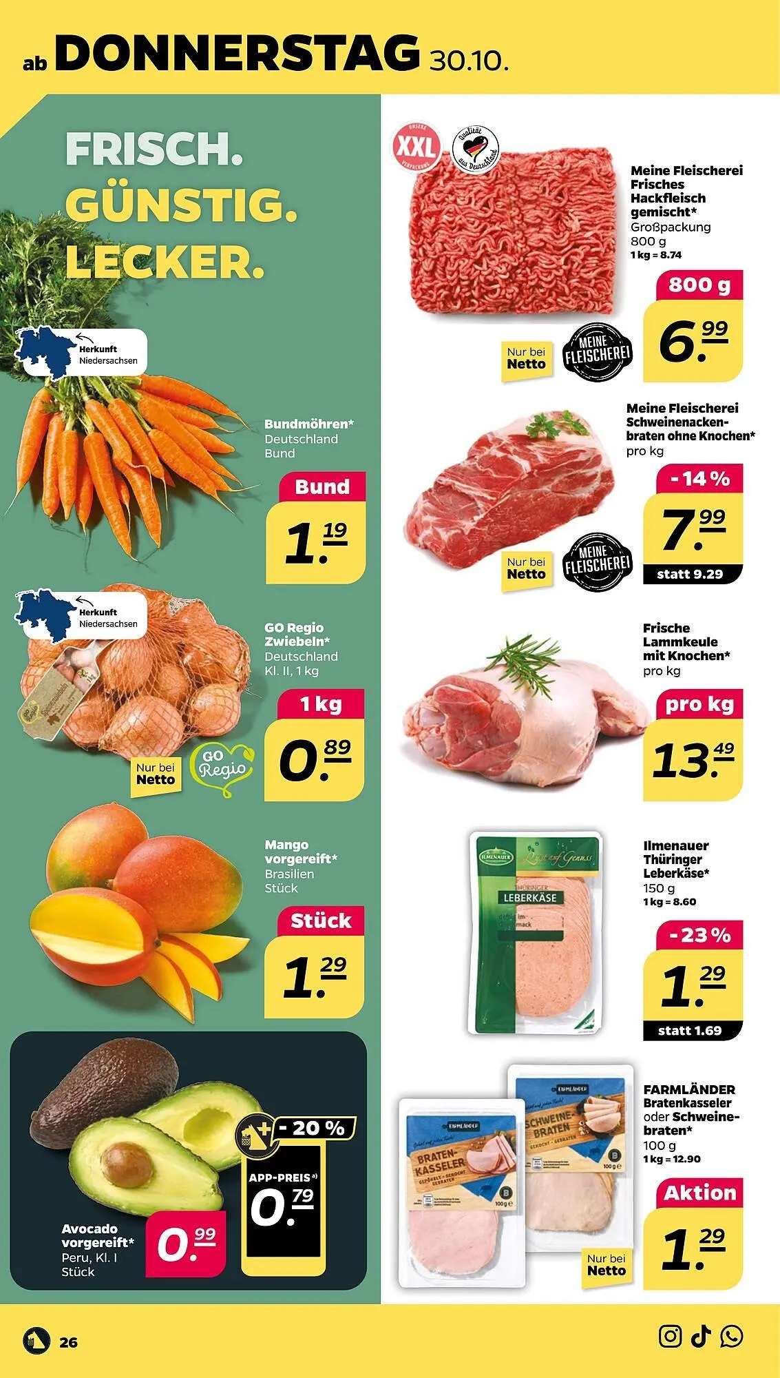 NETTO Prospekt von 27. Oktober bis 1. November 2025 - Prospekt seite 28
