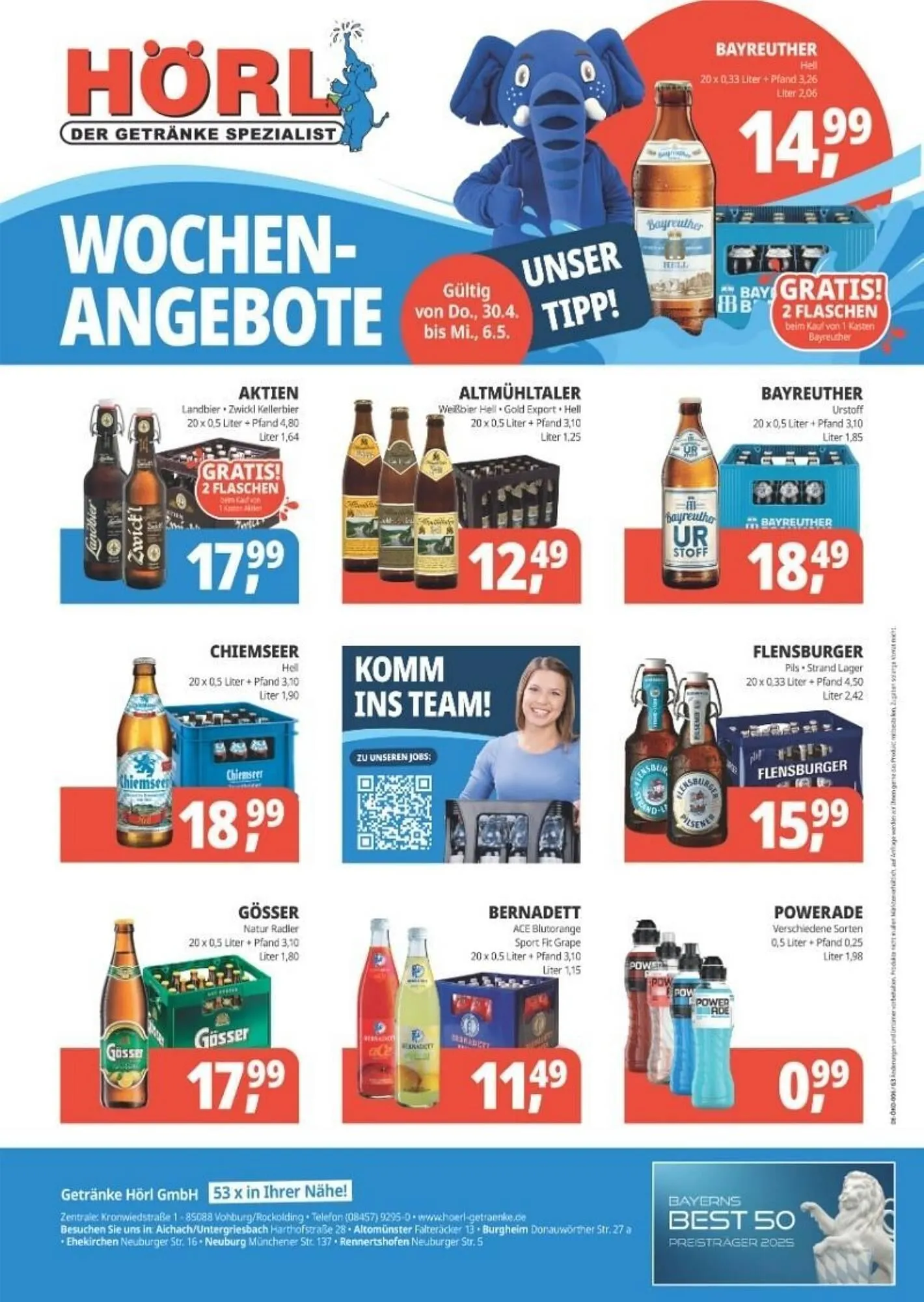 Hörl Getränke Prospekt - 1
