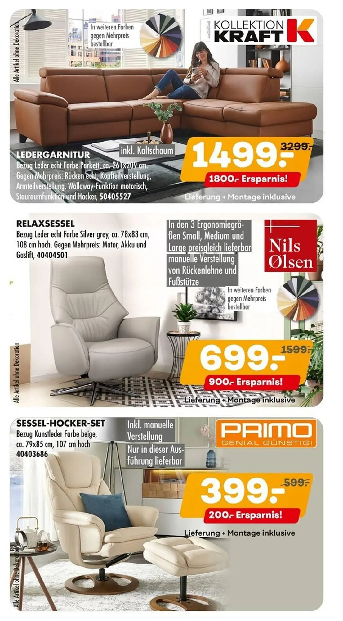 Möbel Kraft Prospekt von 12. März bis 8. April 2025 - Prospekt seite 2