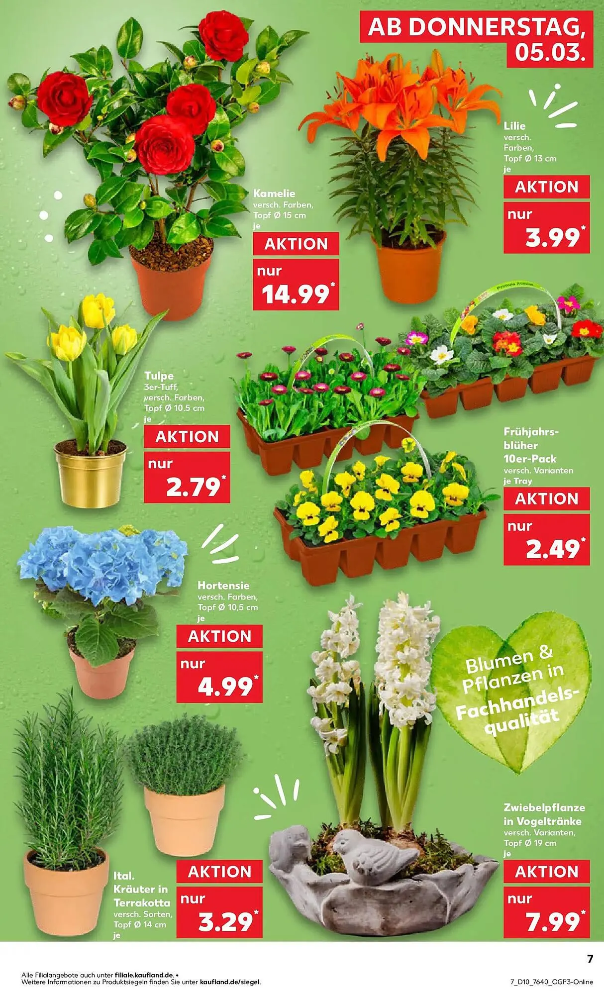 Kaufland Prospekt von 5. März bis 11. März 2026 - Prospekt seite 7