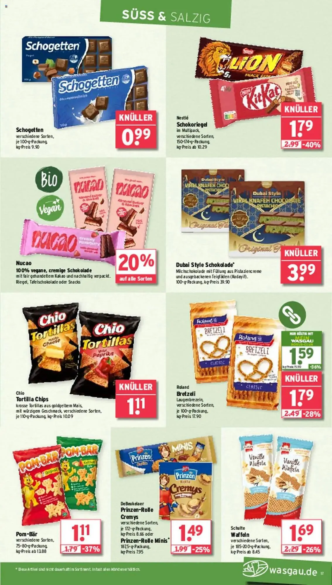 Wasgau Prospekt von 10. März bis 15. März 2025 - Prospekt seite 17