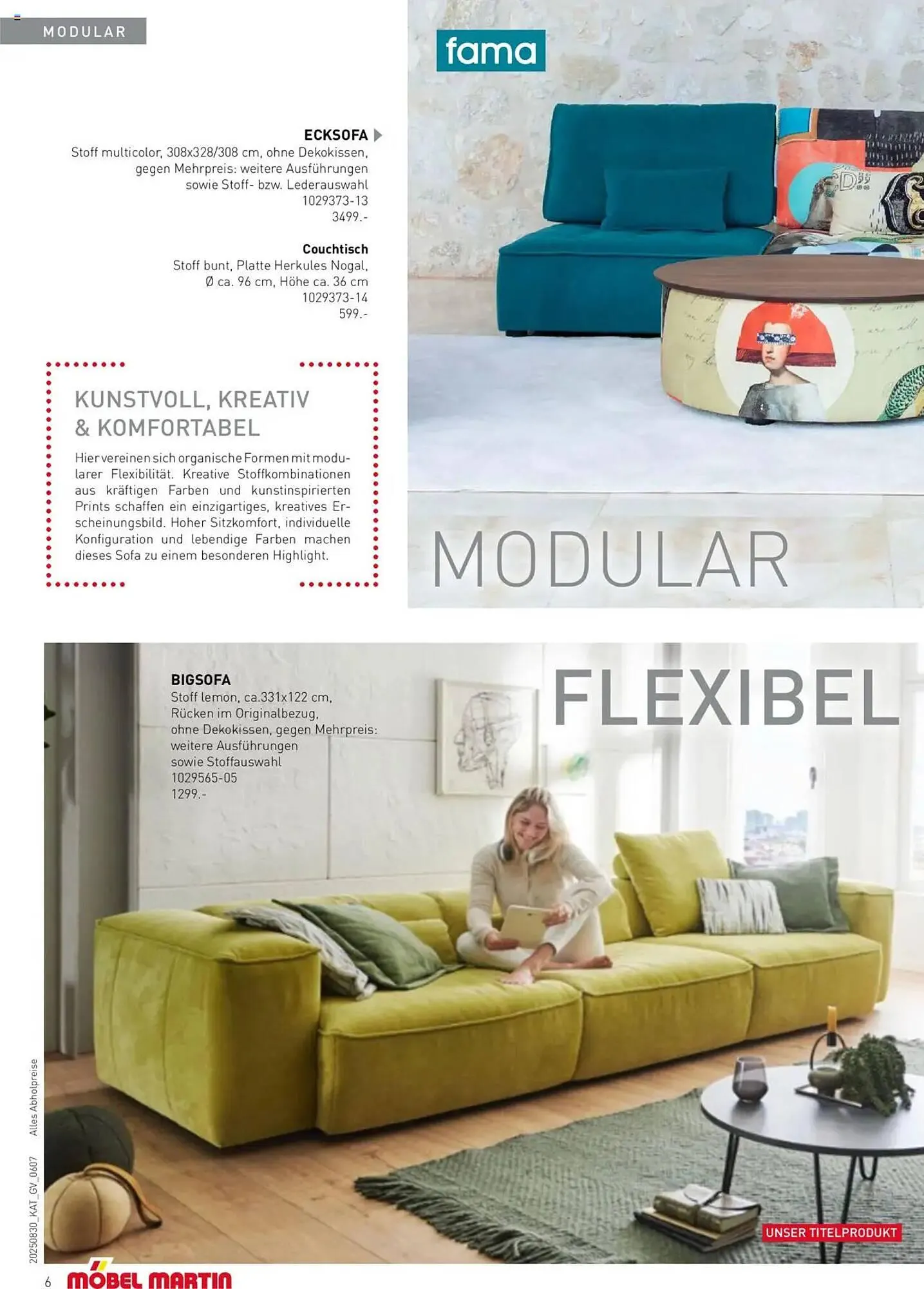 Möbel Martin Prospekt von 30. August bis 31. Dezember 2025 - Prospekt seite 6