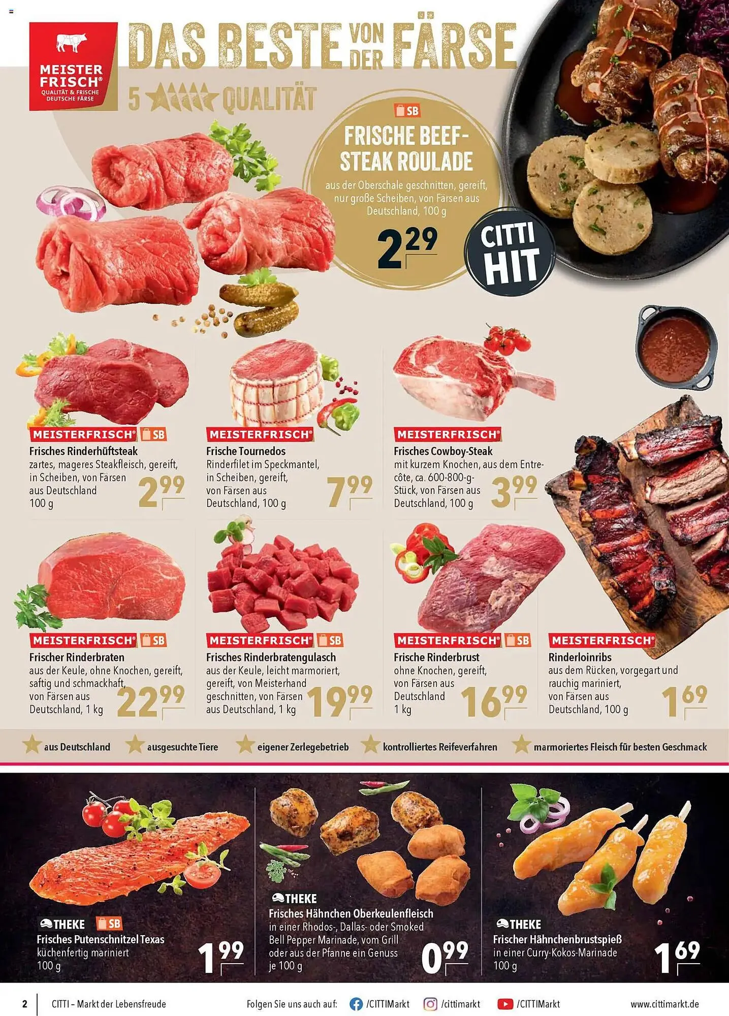 CITTI Markt Prospekt von 29. April bis 12. Mai 2026 - Prospekt seite 2