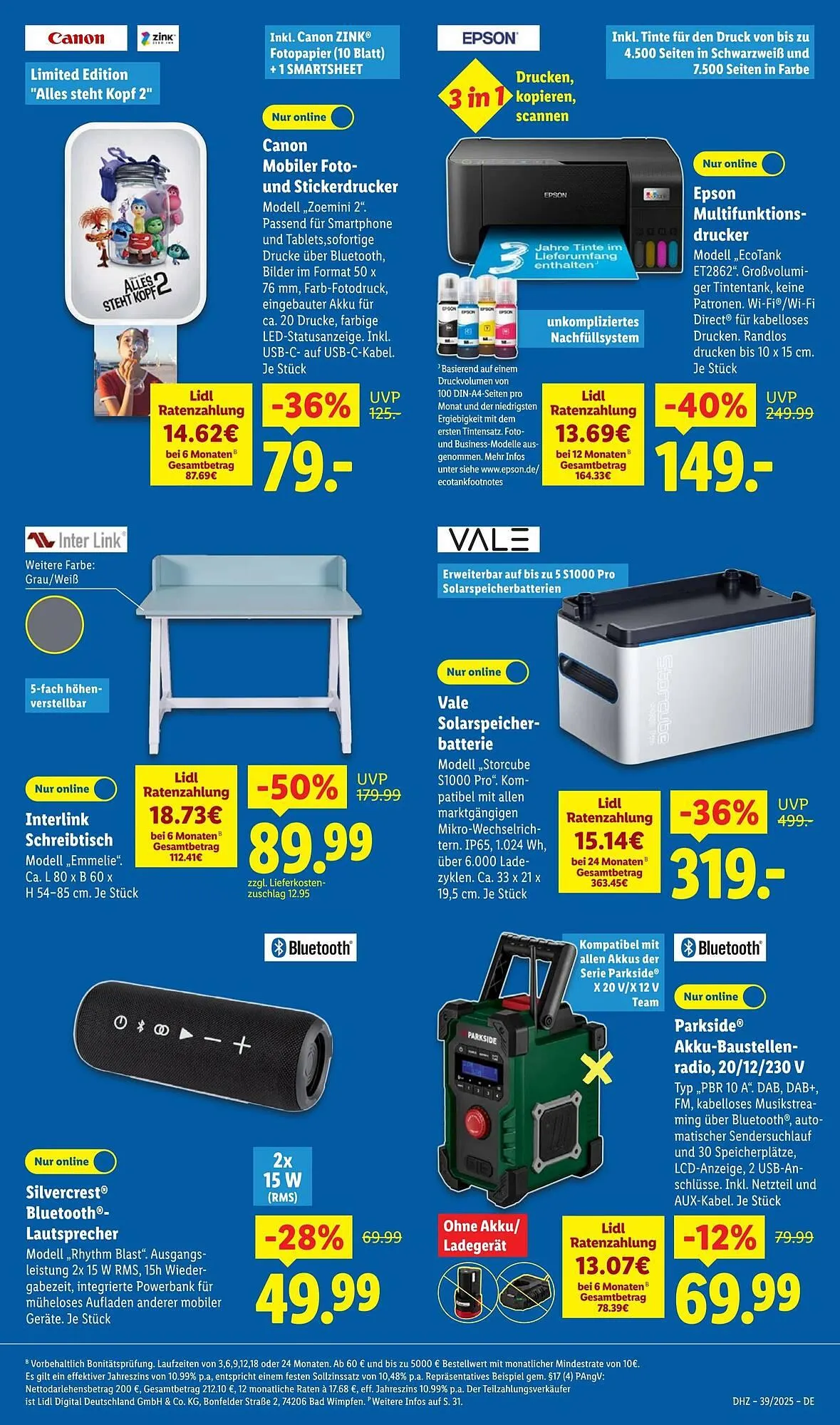 Lidl Prospekt von 22. September bis 28. September 2025 - Prospekt seite 41