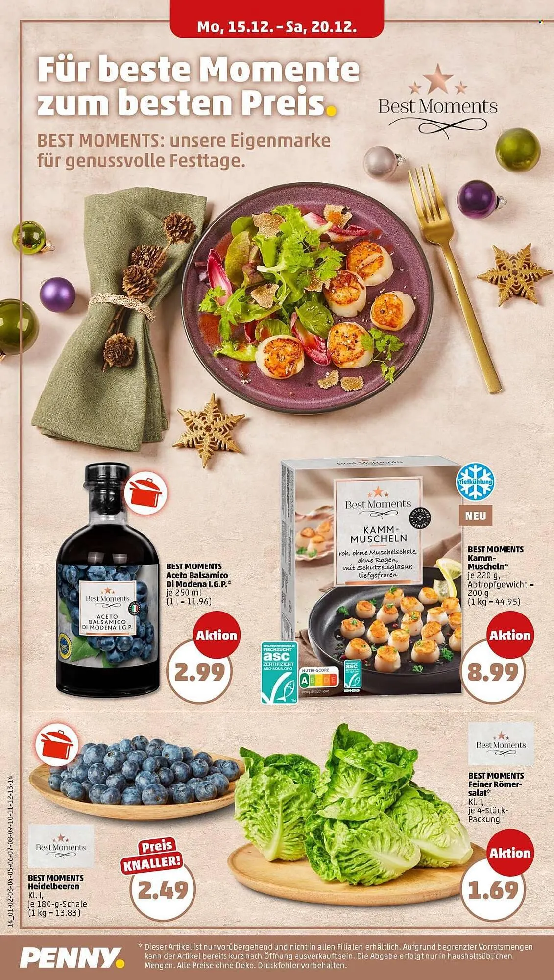 PENNY Prospekt von 15. Dezember bis 20. Dezember 2025 - Prospekt seite 18