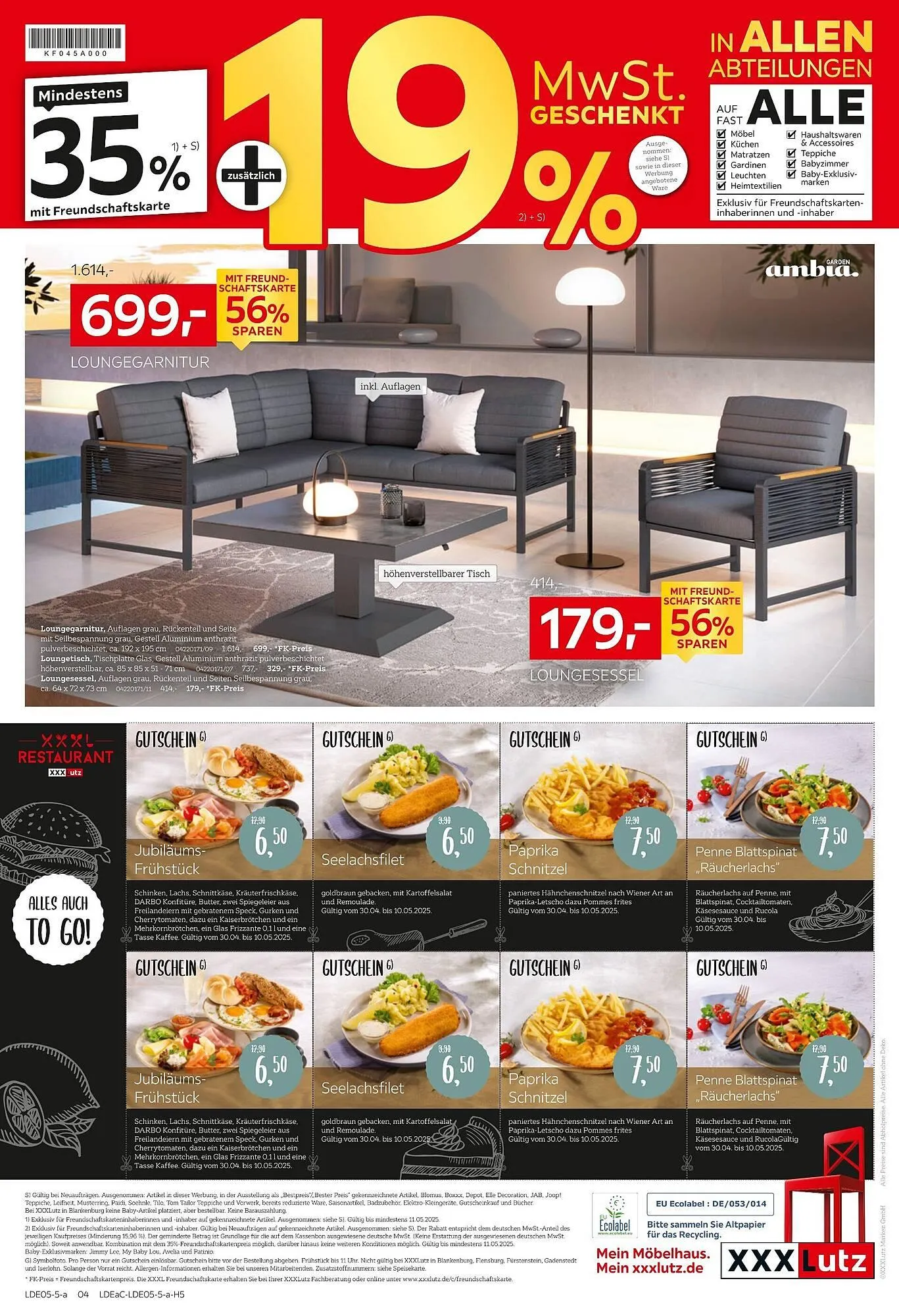 XXXLutz Prospekt von 28. April bis 4. Mai 2025 - Prospekt seite 16