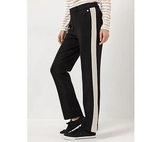 STRANDFEIN Puntohose knöchellang Rundumdehnbund schmales Bein