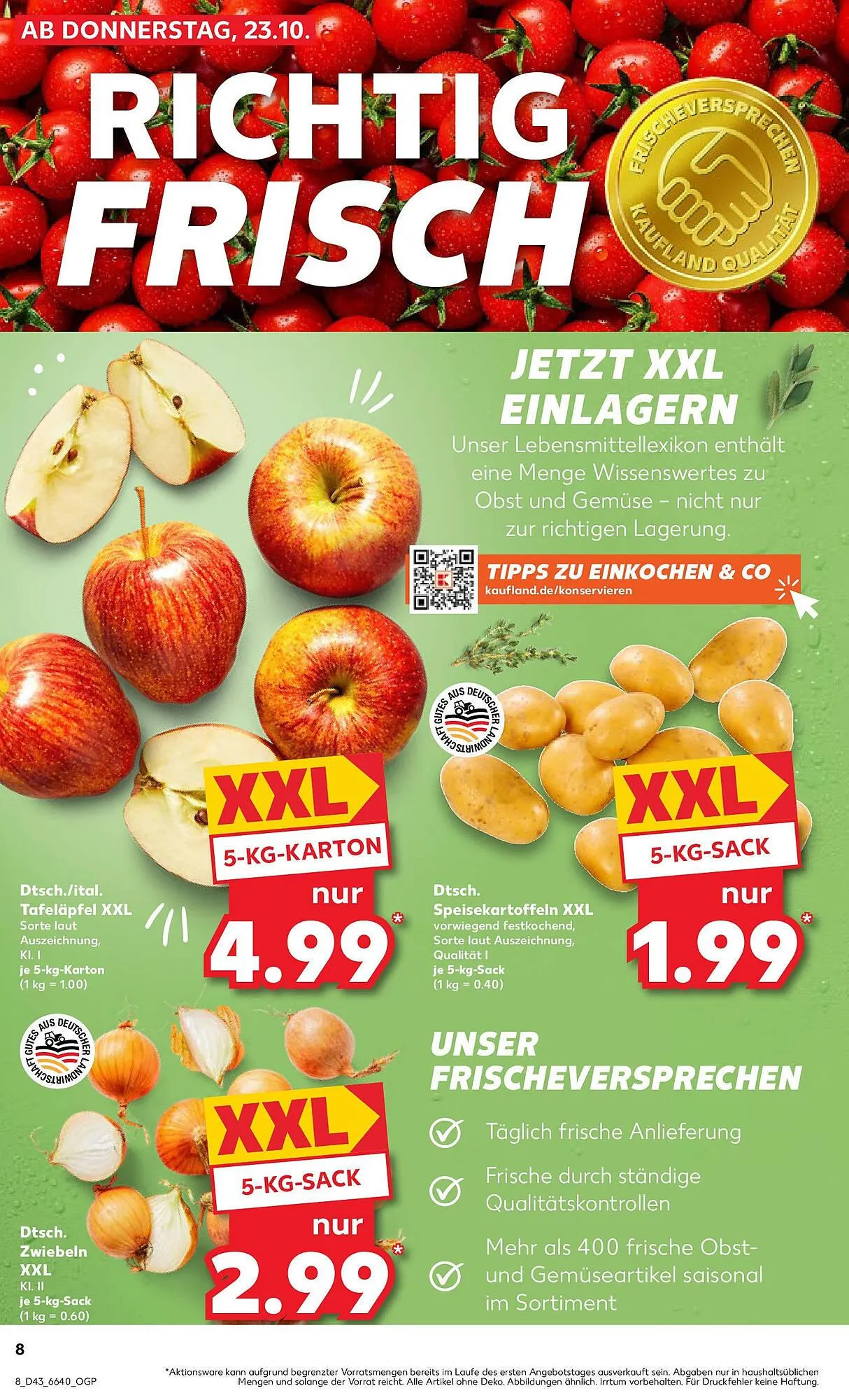 Kaufland Prospekt von 26. Oktober bis 29. Oktober 2025 - Prospekt seite 8