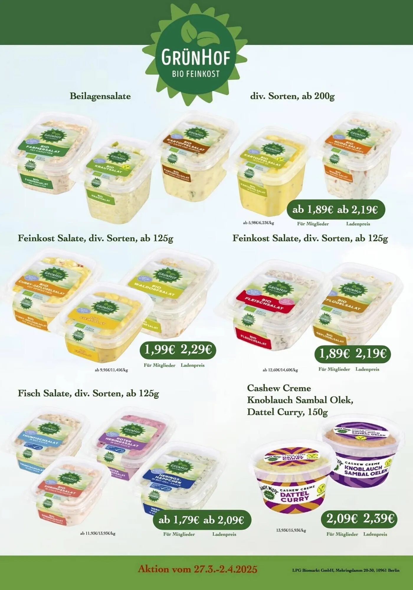 LPG Biomarkt Prospekt von 27. März bis 2. April 2025 - Prospekt seite 4