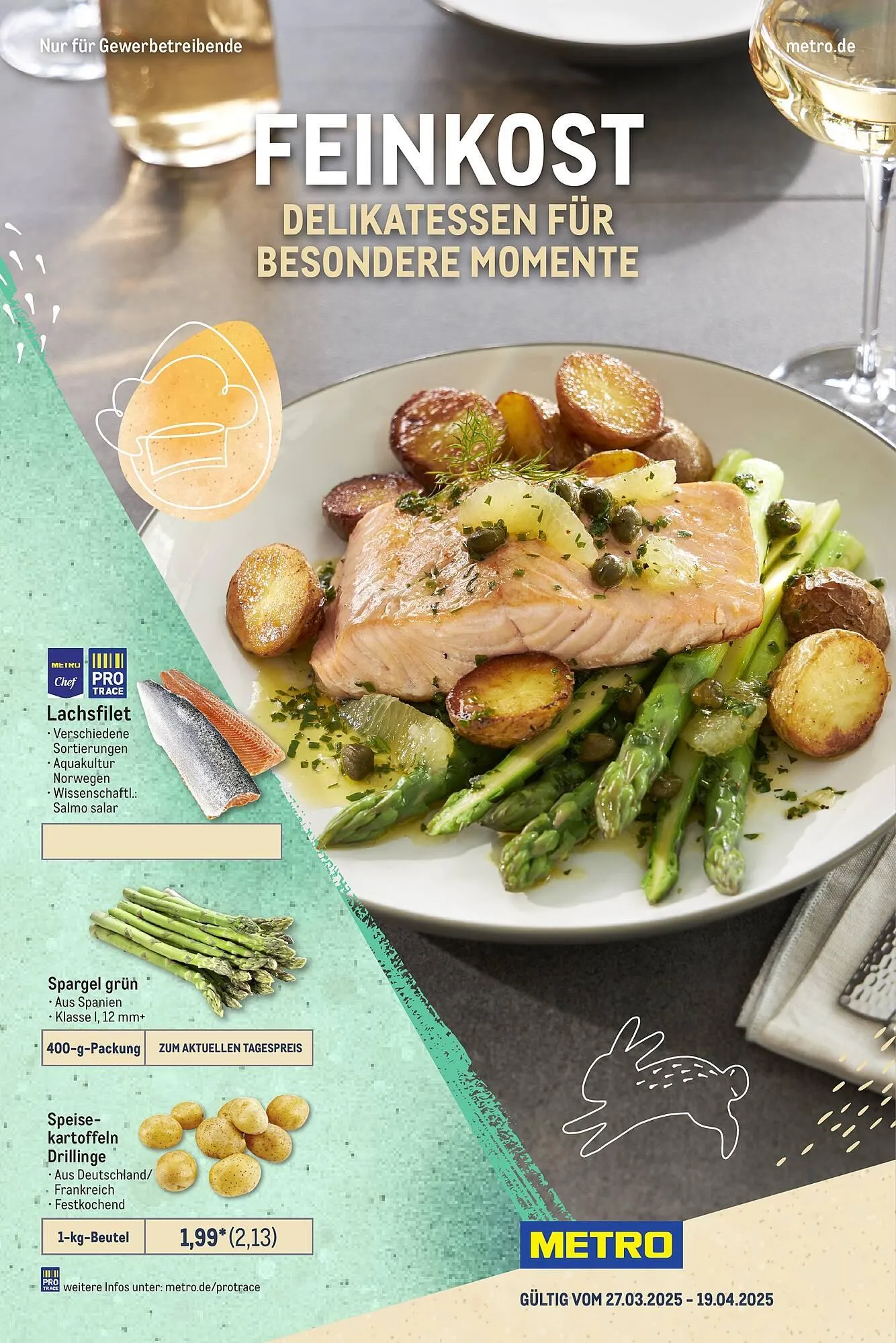 METRO Prospekt von 27. März bis 29. April 2025 - Prospekt seite 1