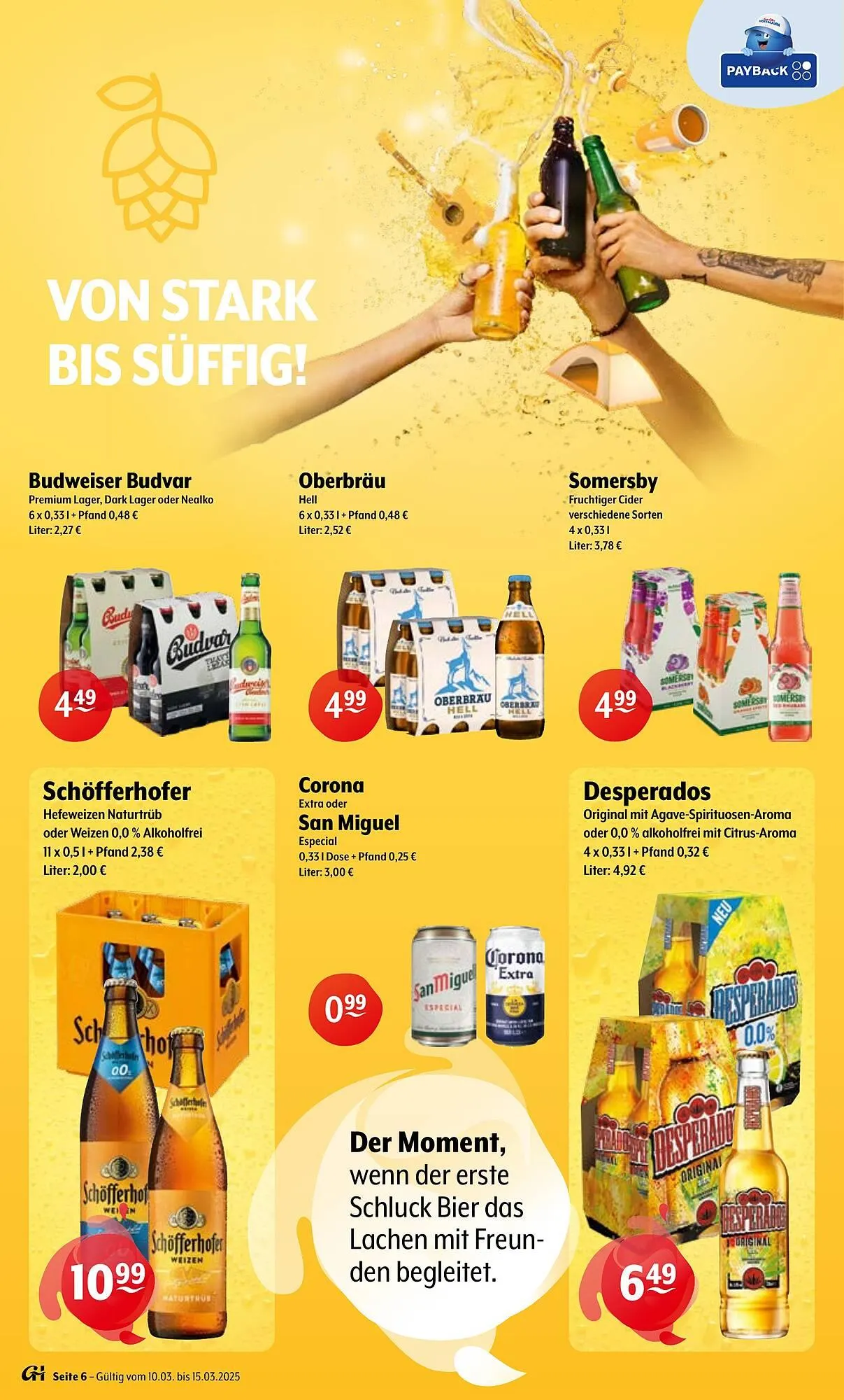 Getränke Hoffmann Prospekt von 10. März bis 15. März 2025 - Prospekt seite 6