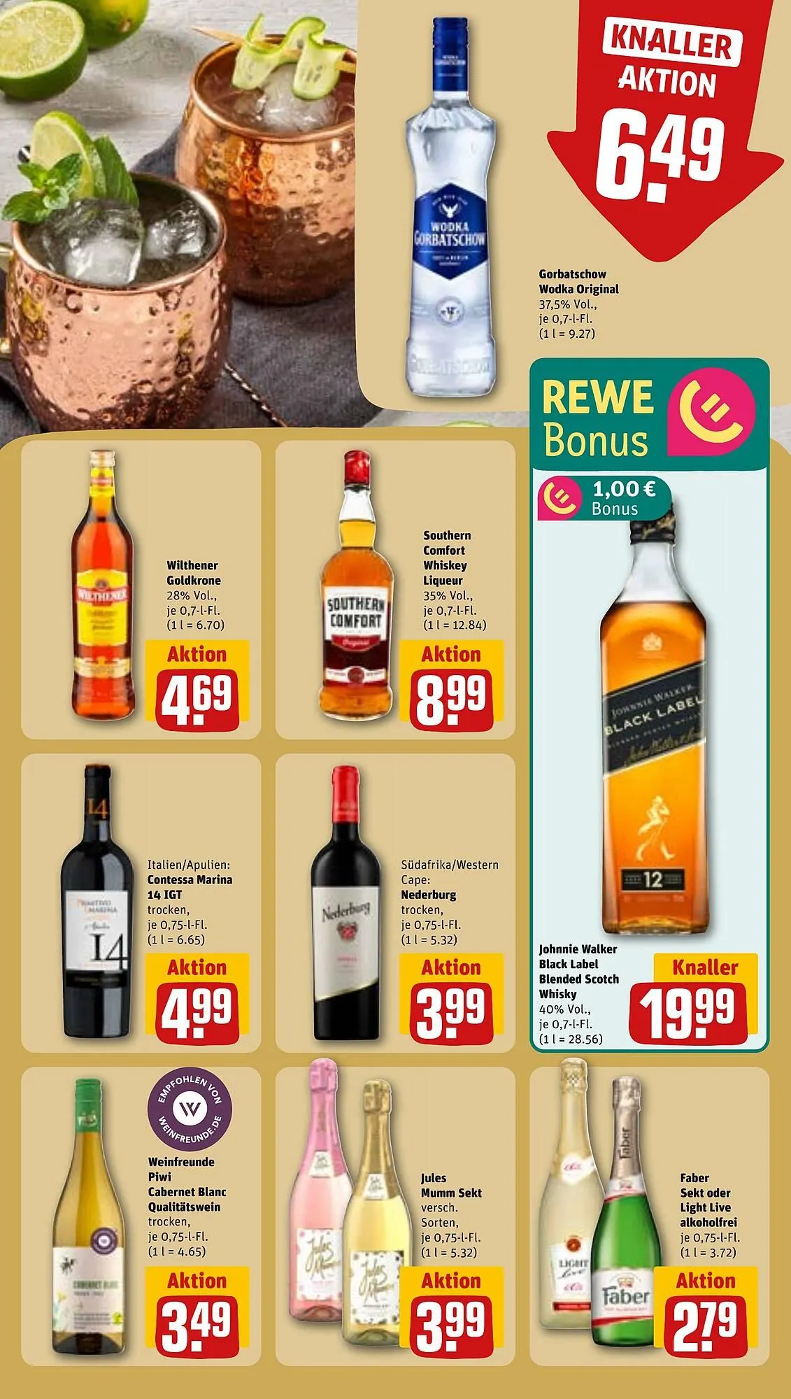 REWE Prospekt von 13. April bis 19. April 2026 - Prospekt seite 21