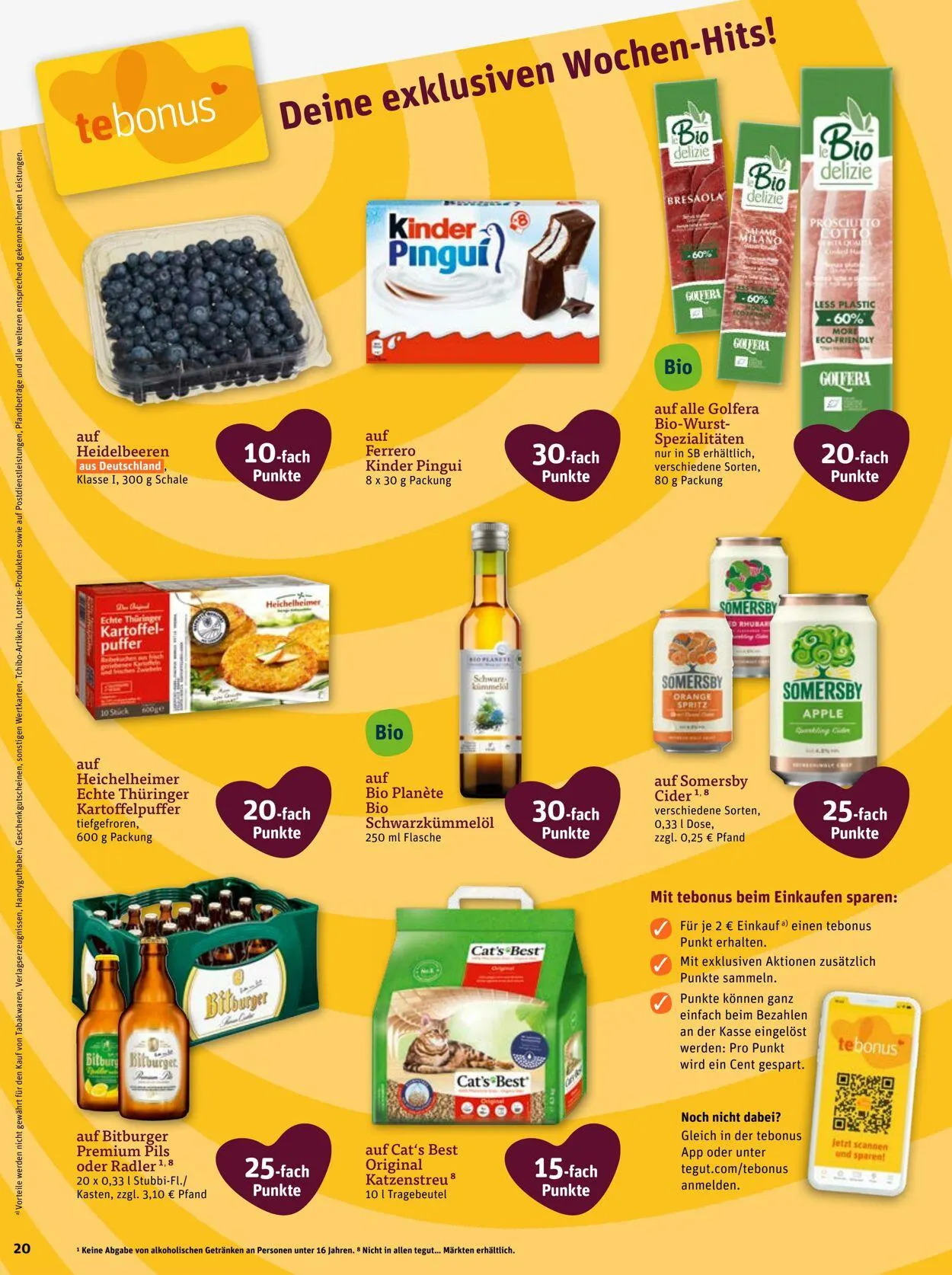 Tegut Aktueller Prospekt von 30. Juni bis 6. Juli 2025 - Prospekt seite 22