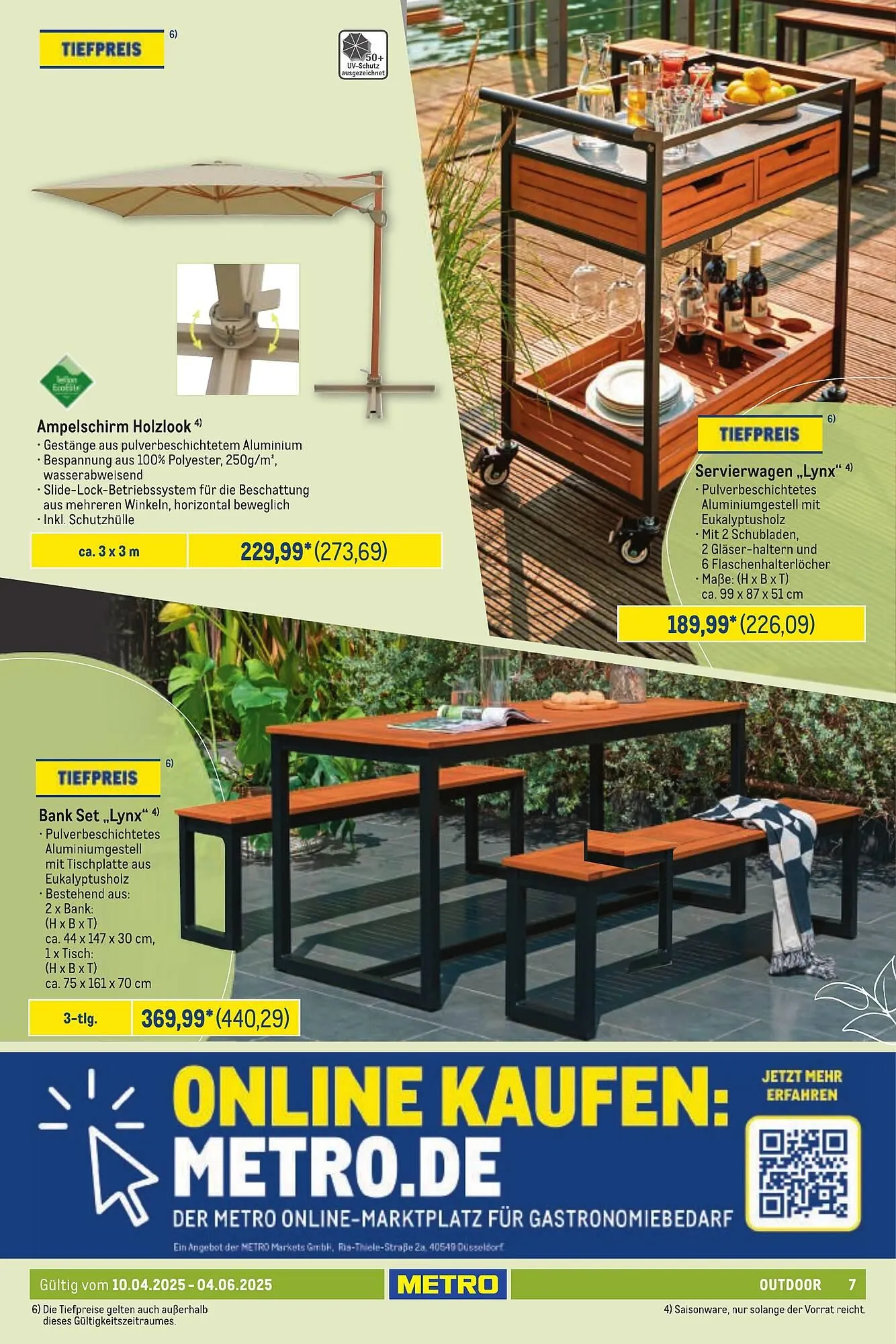 METRO Prospekt von 10. April bis 6. Juni 2025 - Prospekt seite 7