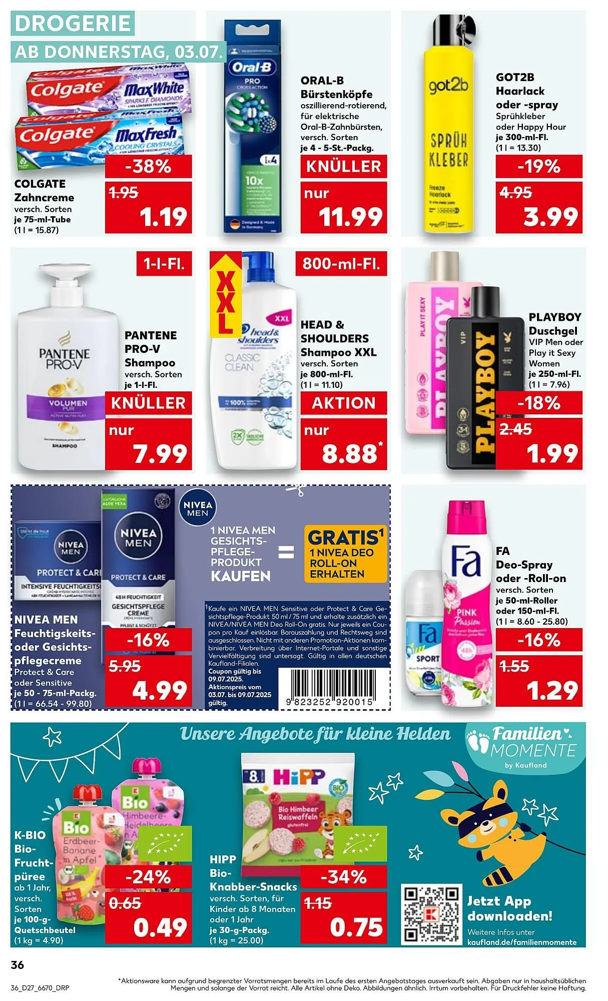 Kaufland Prospekt von 3. Juli bis 9. Juli 2025 - Prospekt seite 36
