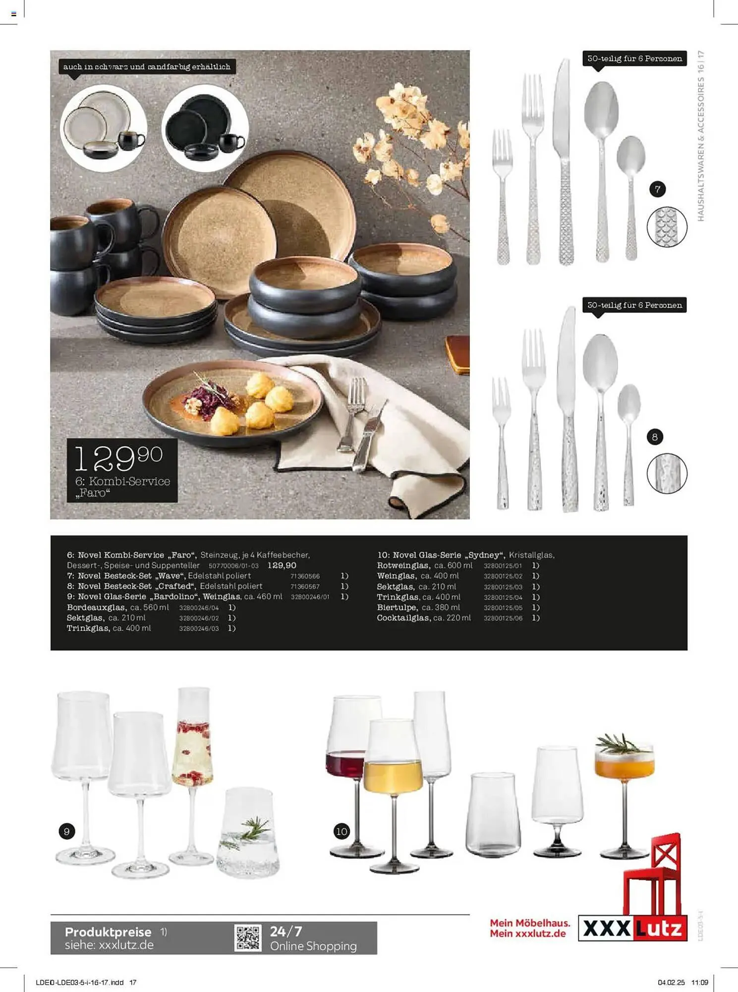 XXXLutz Prospekt von 1. März bis 30. Juni 2025 - Prospekt seite 17